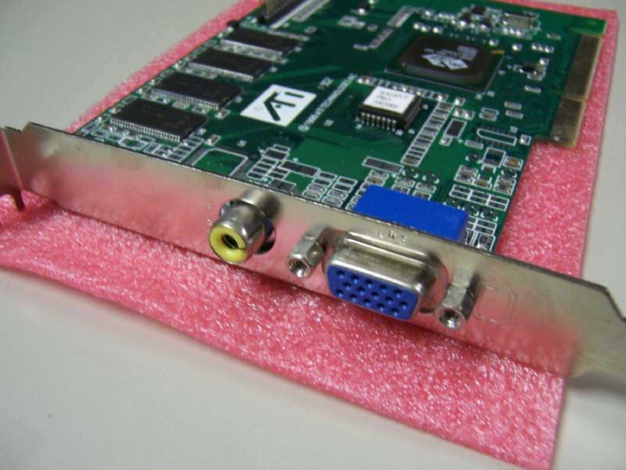 ATI 109-55700-01 8MB AGP VIDEO CARD WITH VGA OUTPUT
