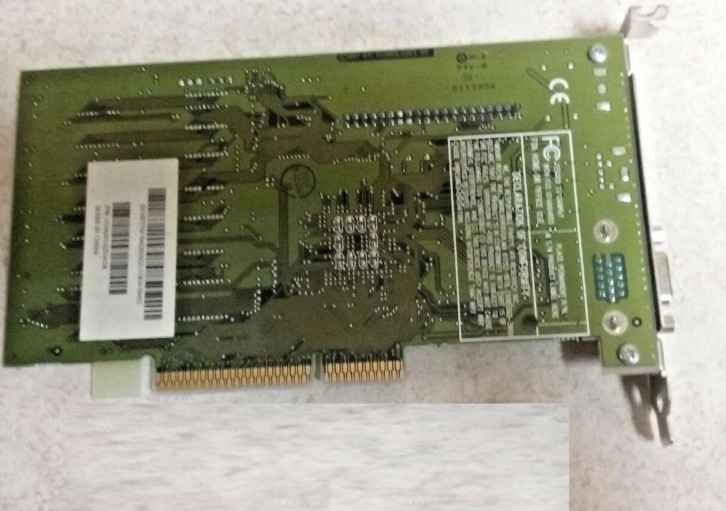 ATI 109-46200-00 4MB AGP VIDEO CARD WITH VGA OUTPUT