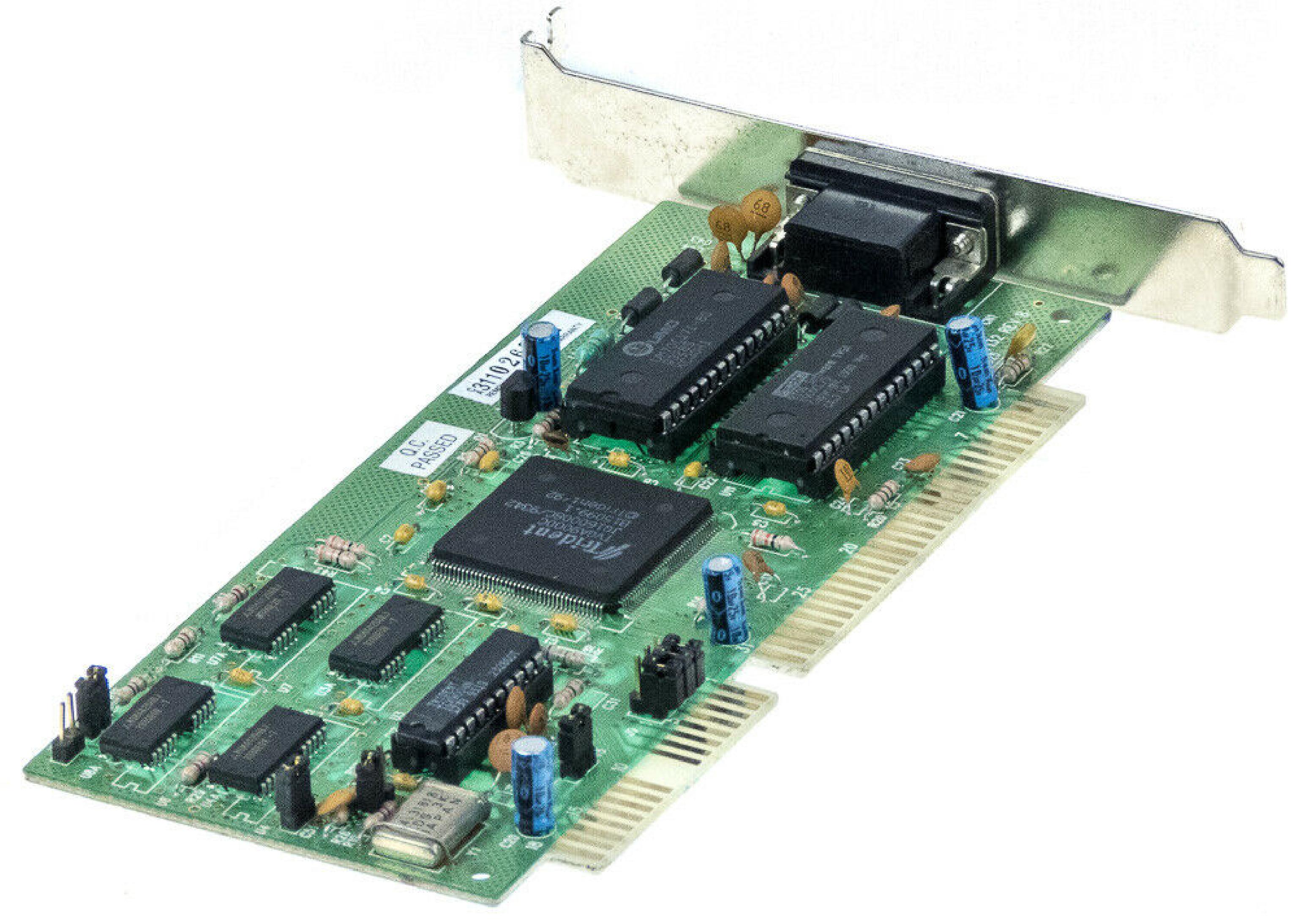 TRIDENT MICROSYSTEMS 7132 ISA VIDEO CARD