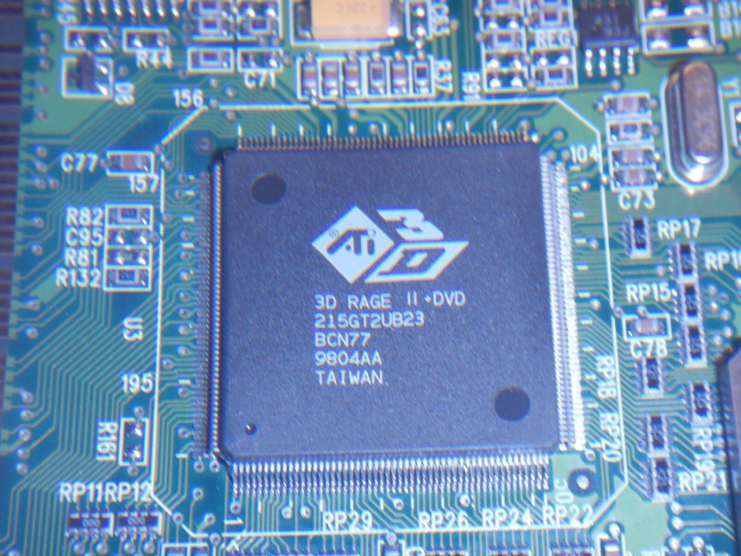 ATI 109-38800-20 2MB PCI VIDEO CARD WITH VGA OUTPUT