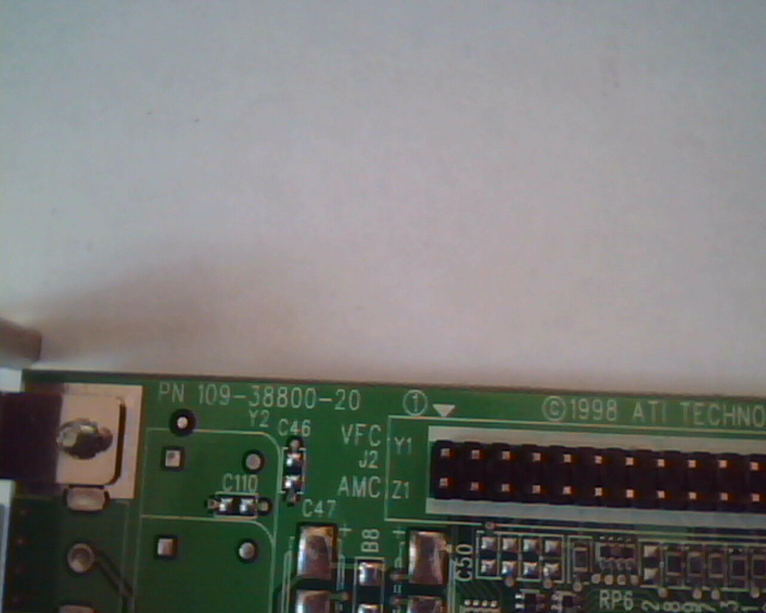 ATI 1023883820 2MB PCI VIDEO CARD WITH VGA OUTPUT