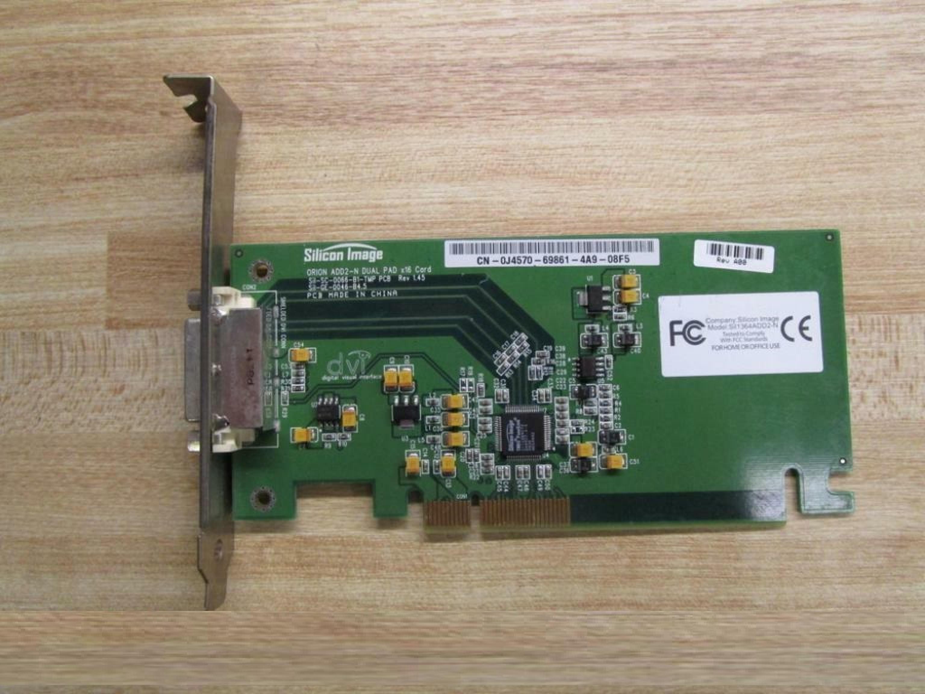 SILICON IMAGE SIL-SC-0066-B1-TMP PCB ONBOARD VIDEO CONVERTER VGA TO DVI PCI CARD