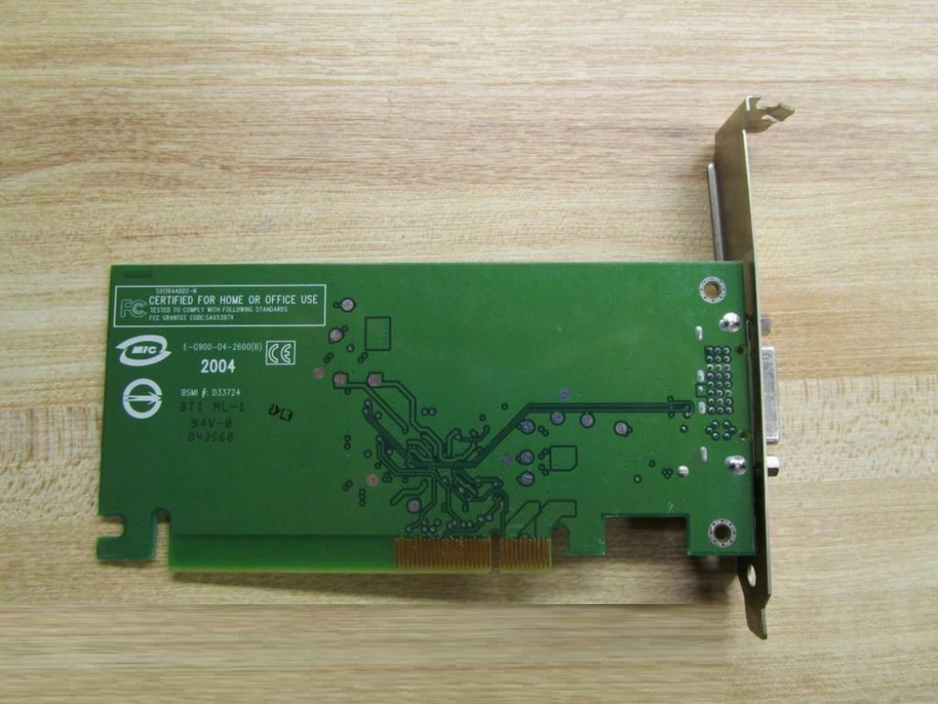 SILICON IMAGE SIL-SC-0066-B1-TMP PCB ONBOARD VIDEO CONVERTER VGA TO DVI PCI CARD