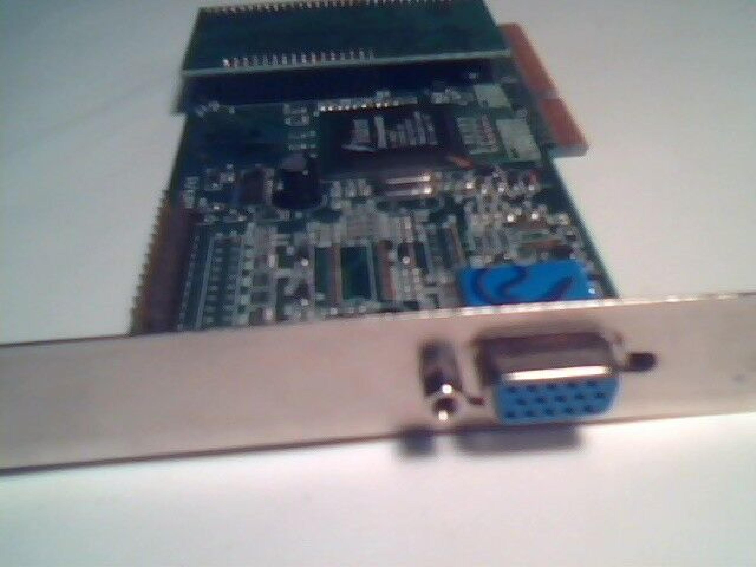 TRIDENT MICROSYSTEMS TV973D 4MB AGP VIDEO CARD WITH VGA OUTPUT