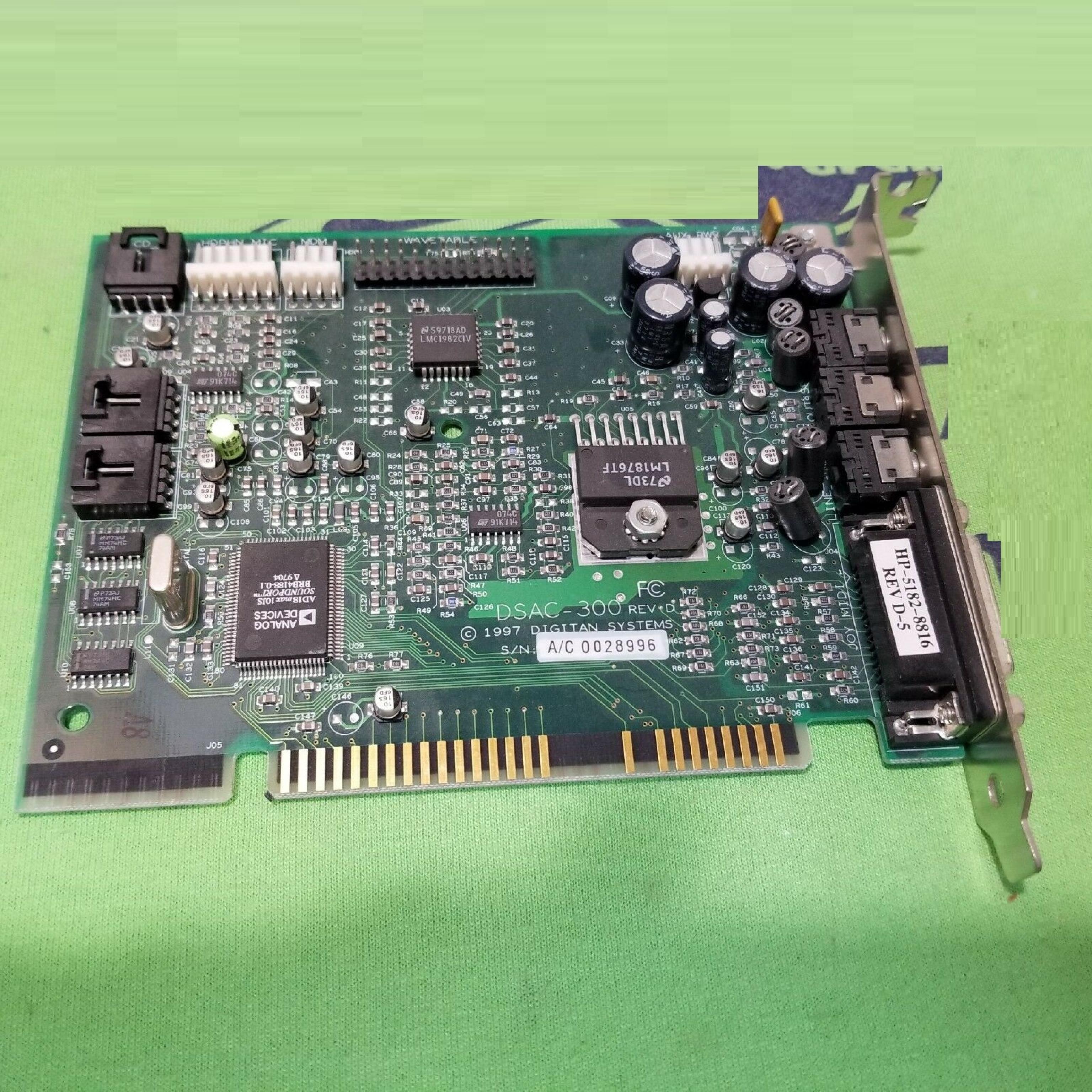 DIGITAN / DIGITAN SYSTEMS DSAC-300 ISA SOUND CARD