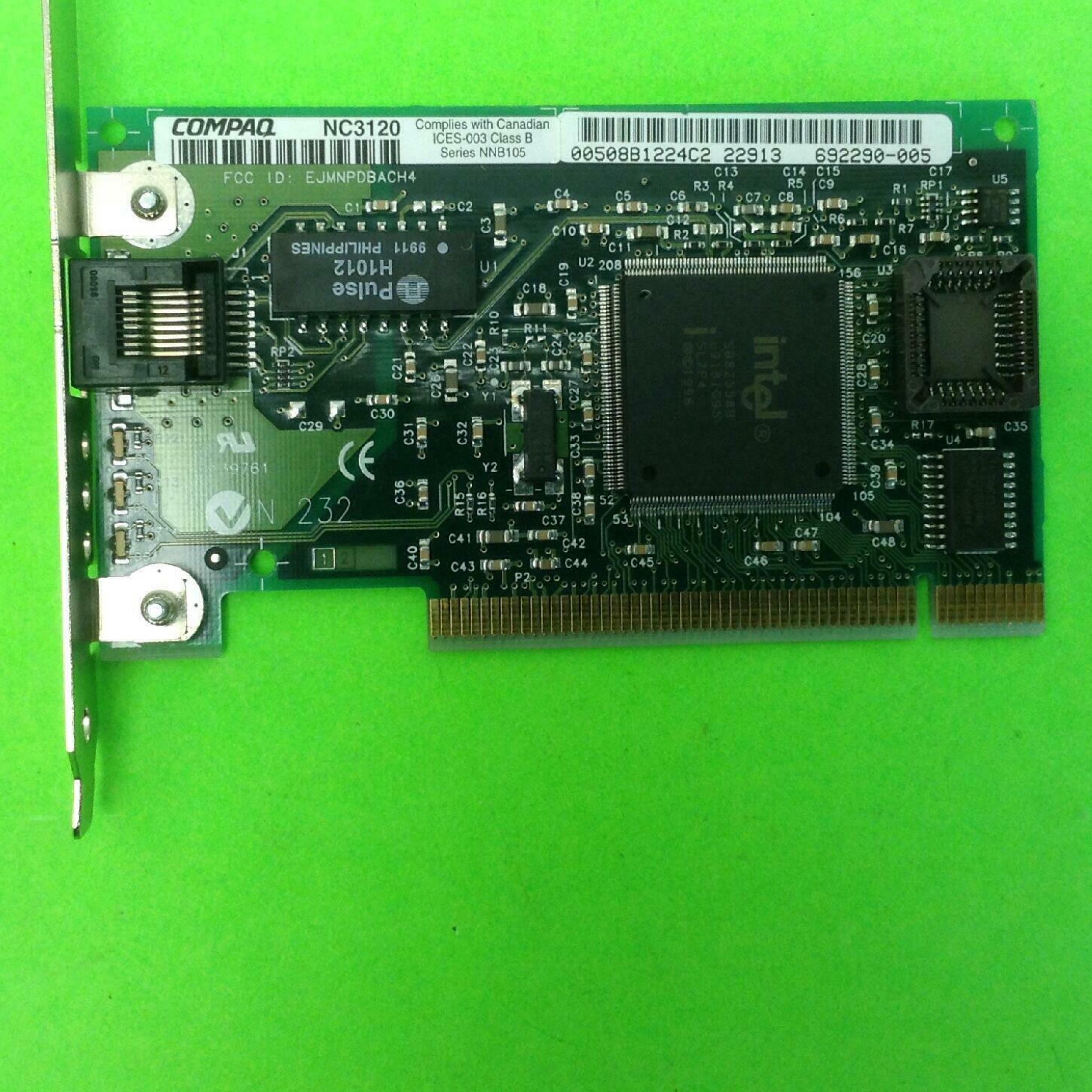 COMPAQ / HEWLETT PACKARD / HP 317606-001 NIC 10/100 BASE TX PCI NETWORK CARD