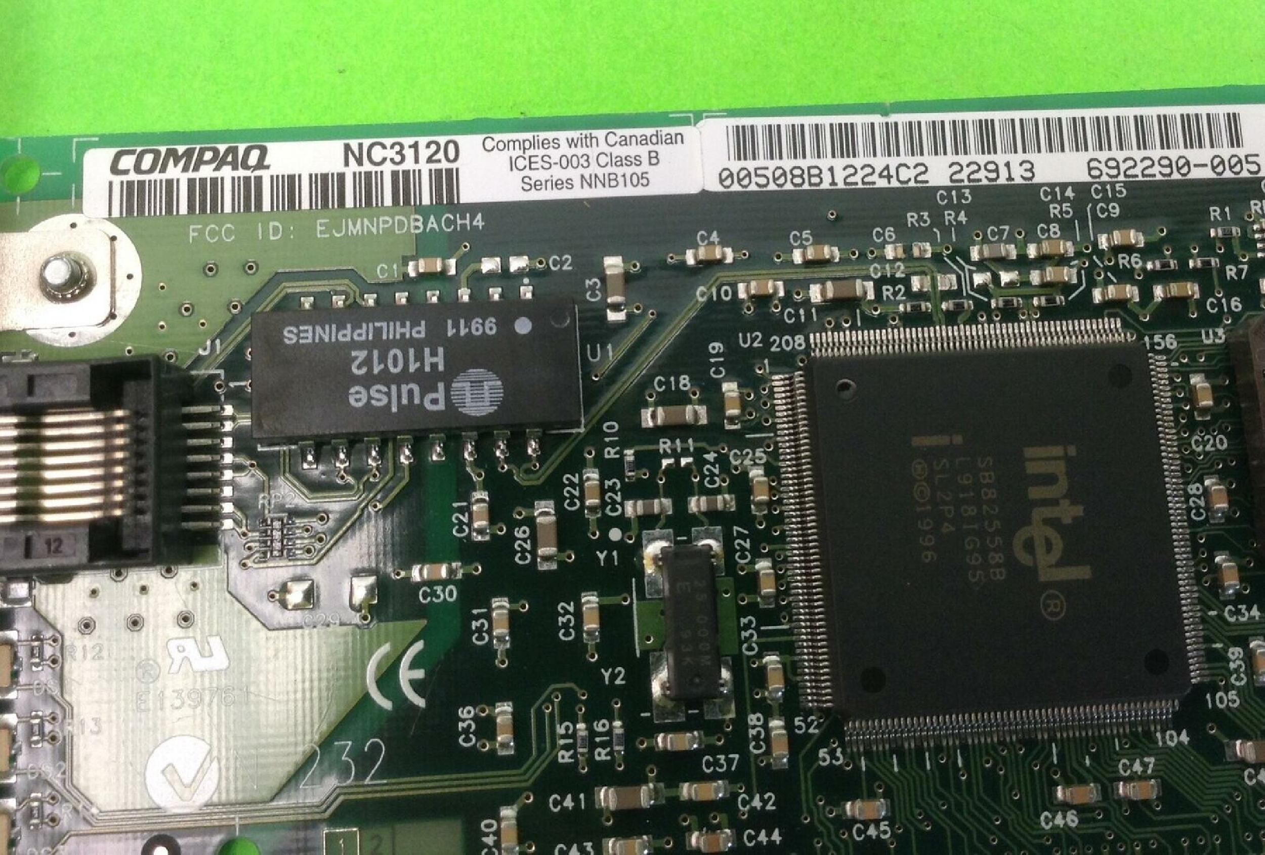 COMPAQ / HEWLETT PACKARD / HP 317606-001 NIC 10/100 BASE TX PCI NETWORK CARD