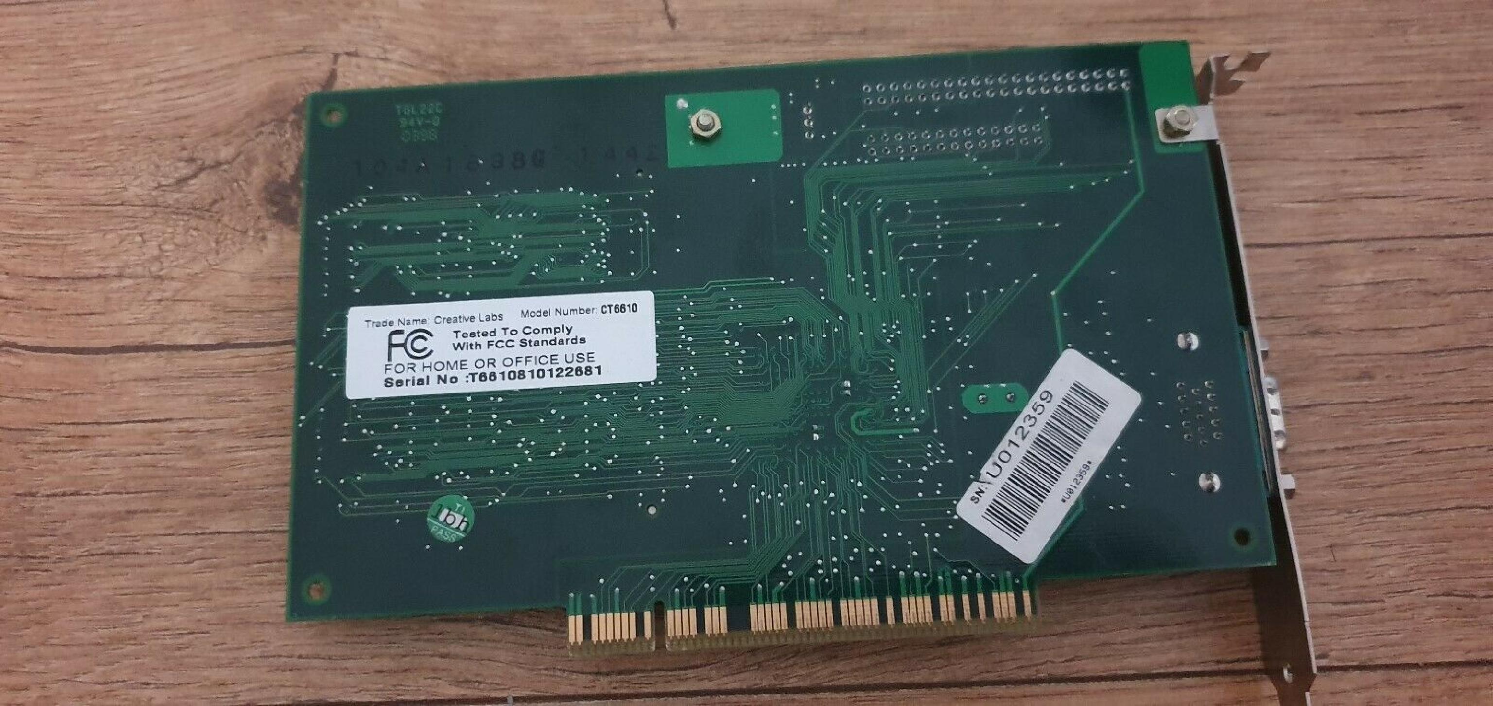 3D LABS PERMEDIA 2V 8MB PCI VIDEO CARD WITH VGA OUTPUT