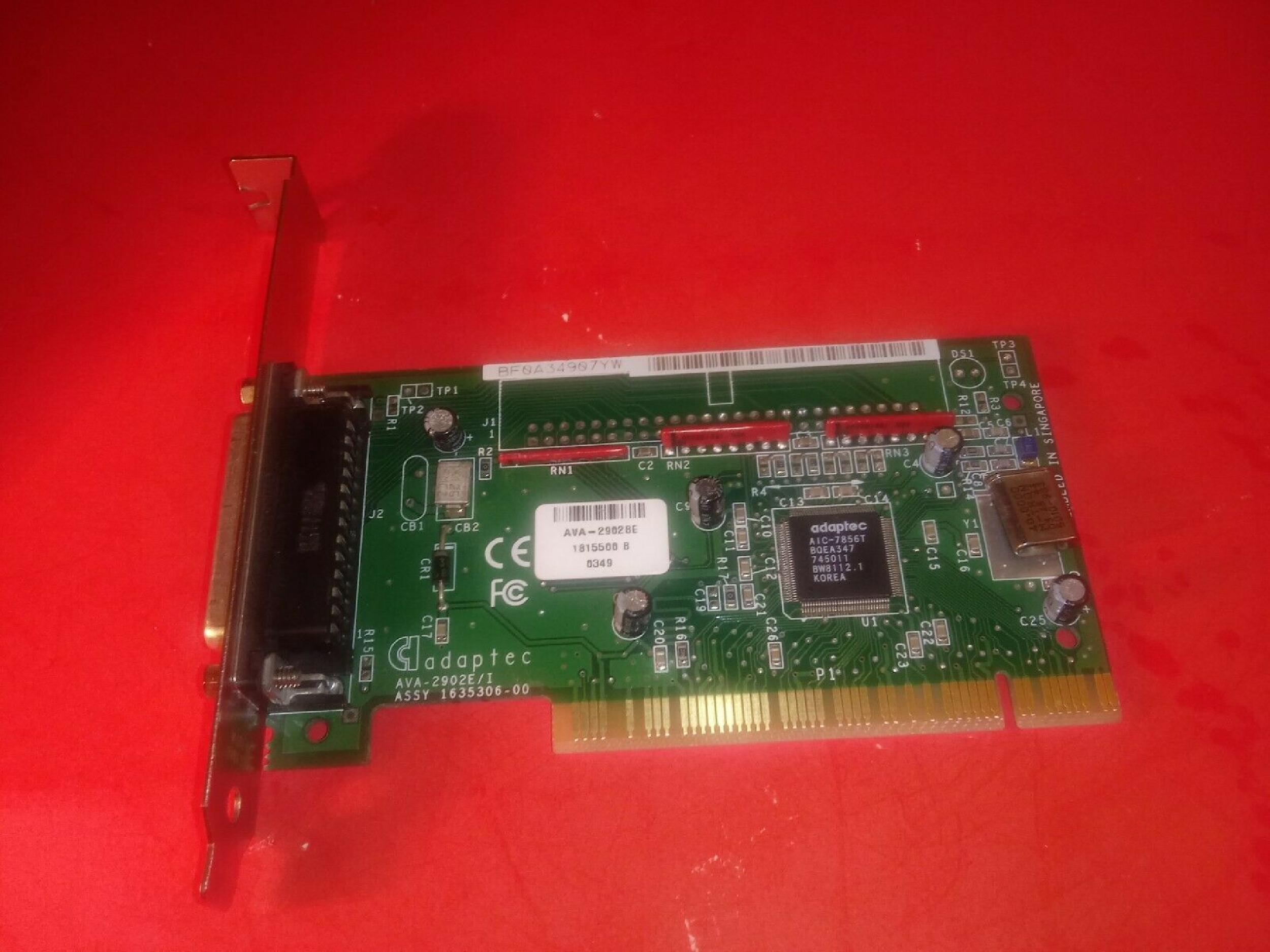 ADAPTEC 1635307-00 EXTERNAL SCSI PORT CARD