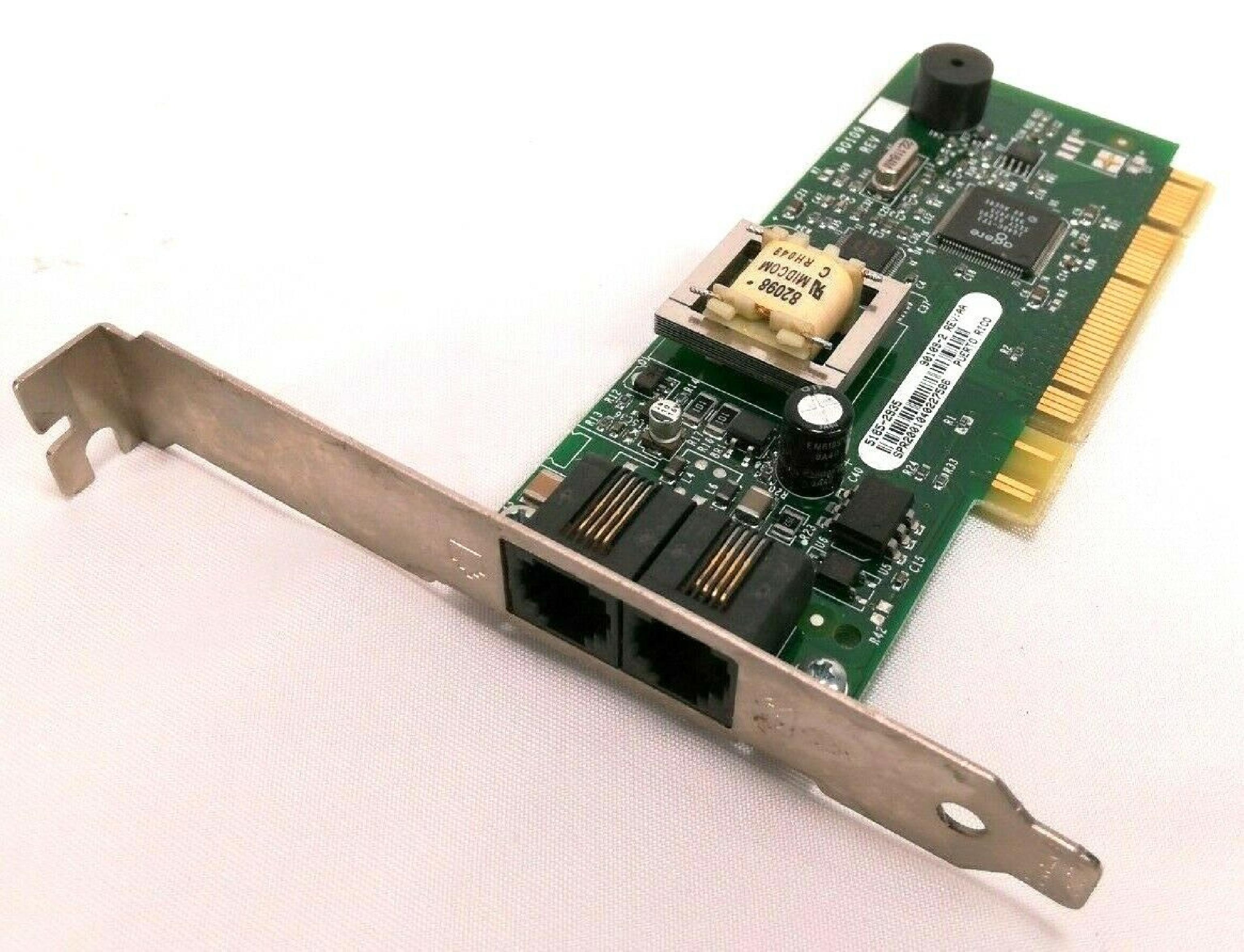 ETON / HEWLETT PACKARD / HP / AGERE 5185-2935 PCI NETWORK CARD MODEM 1648C-TV3