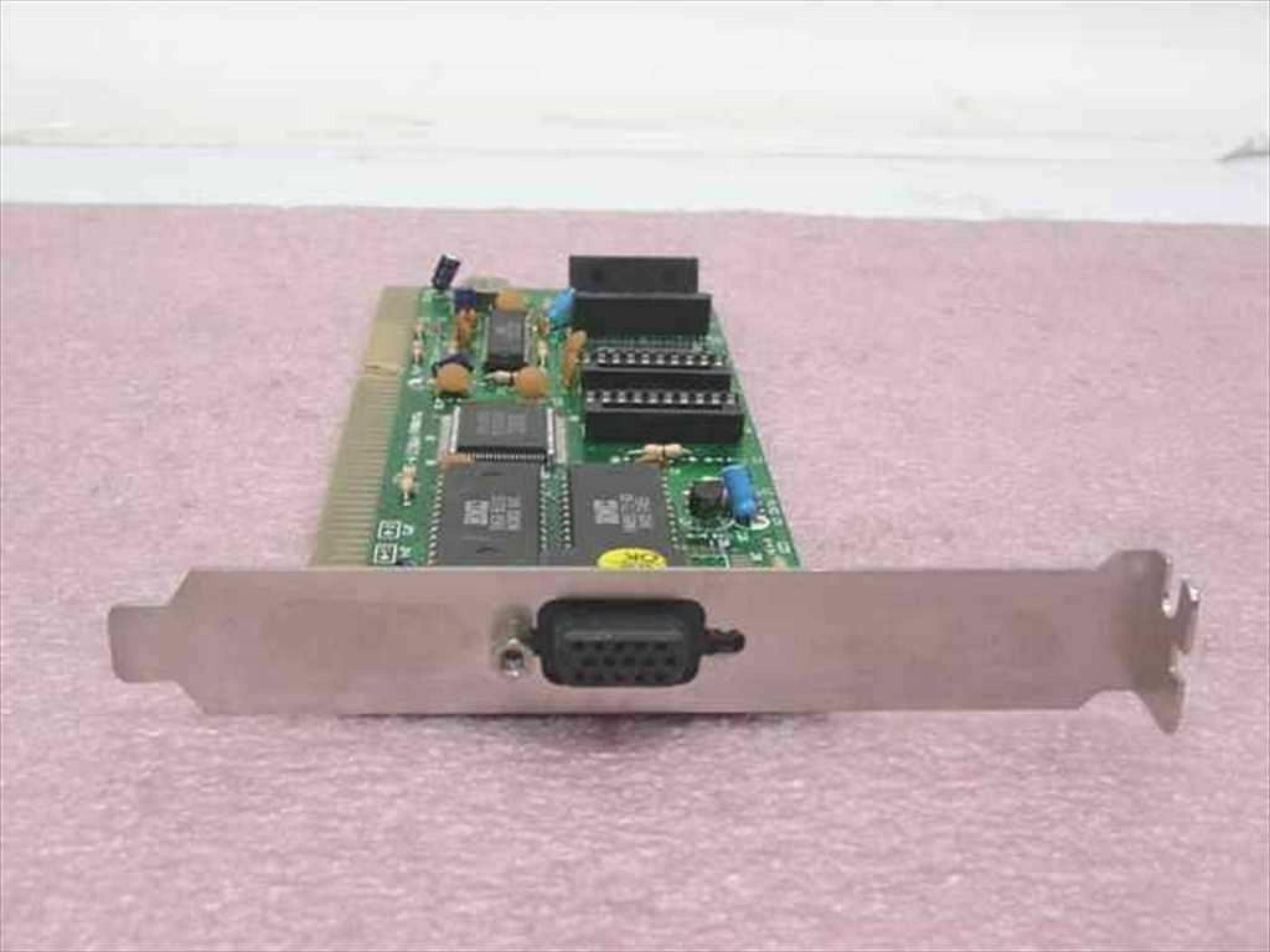 HMC / TURBO HM86314-1B ISA VIDEO CARD WITH VGA OUTPUT 16BIT HM86314Q