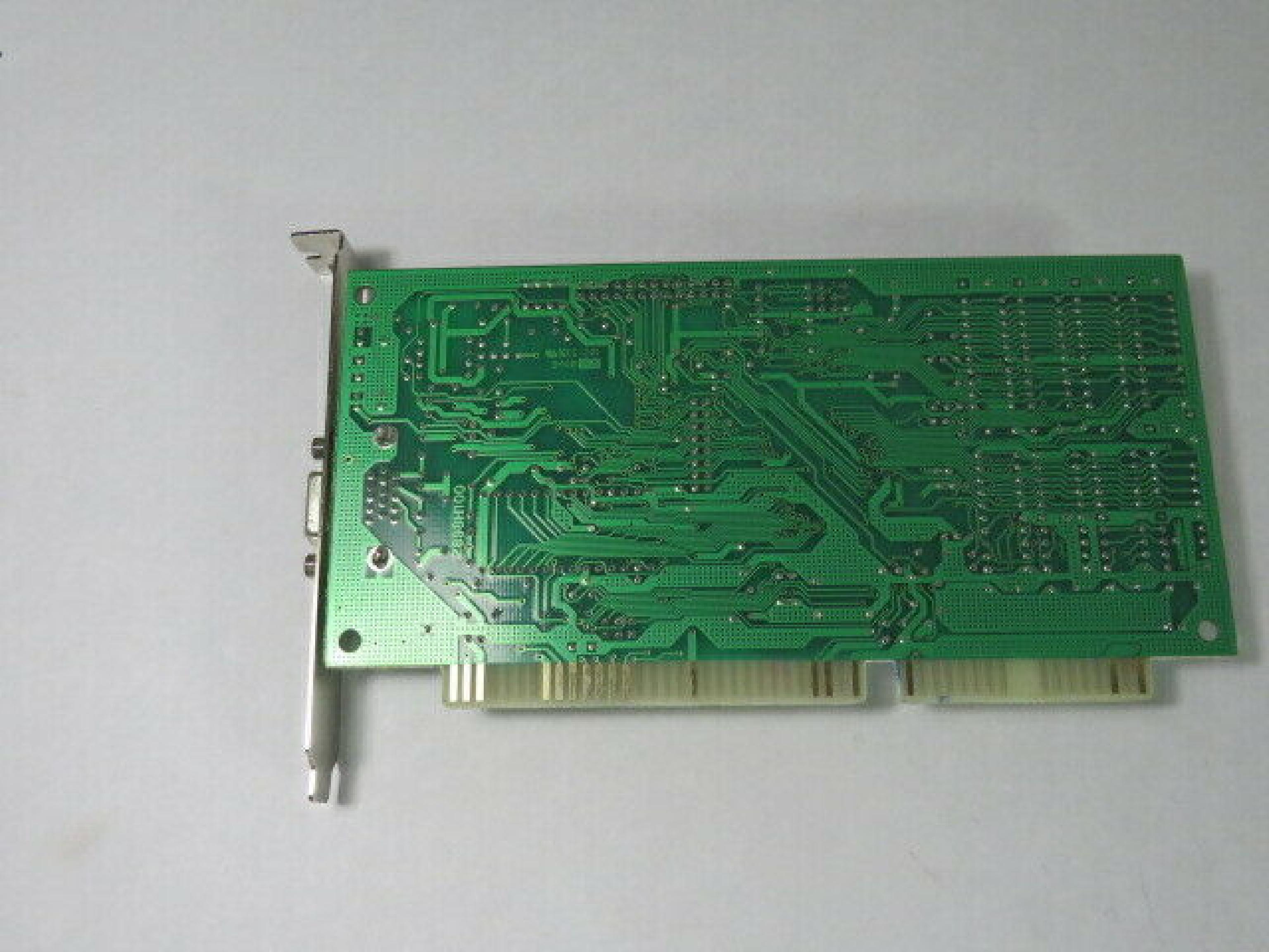 TRIDENT MICROSYSTEMS 7137 16 BIT ISA VIDEO CARD WITH VGA OUTPUT