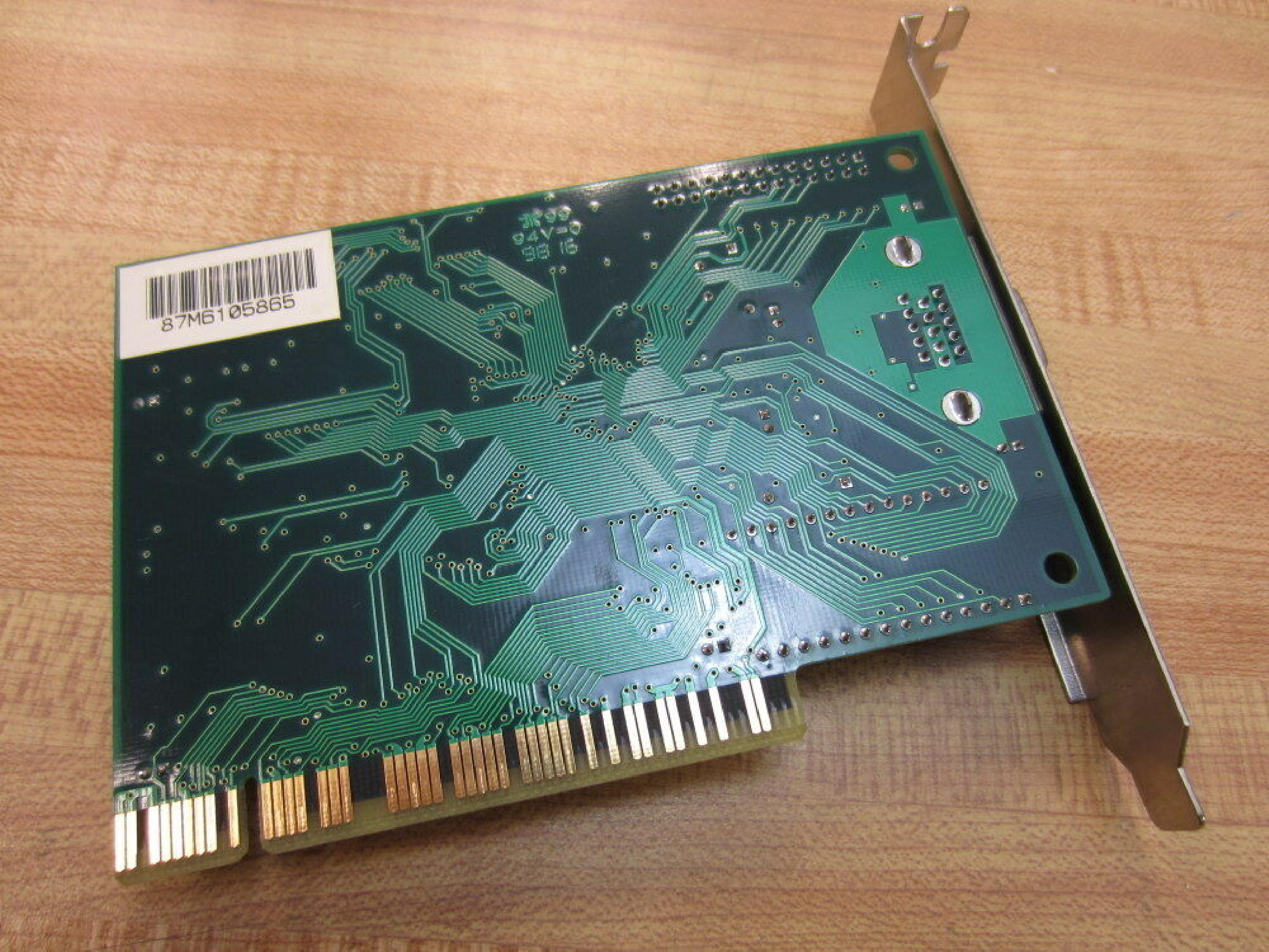 TRIDENT MICROSYSTEMS VENUS T80 2MB PCI VIDEO CARD WITH VGA OUTPUT