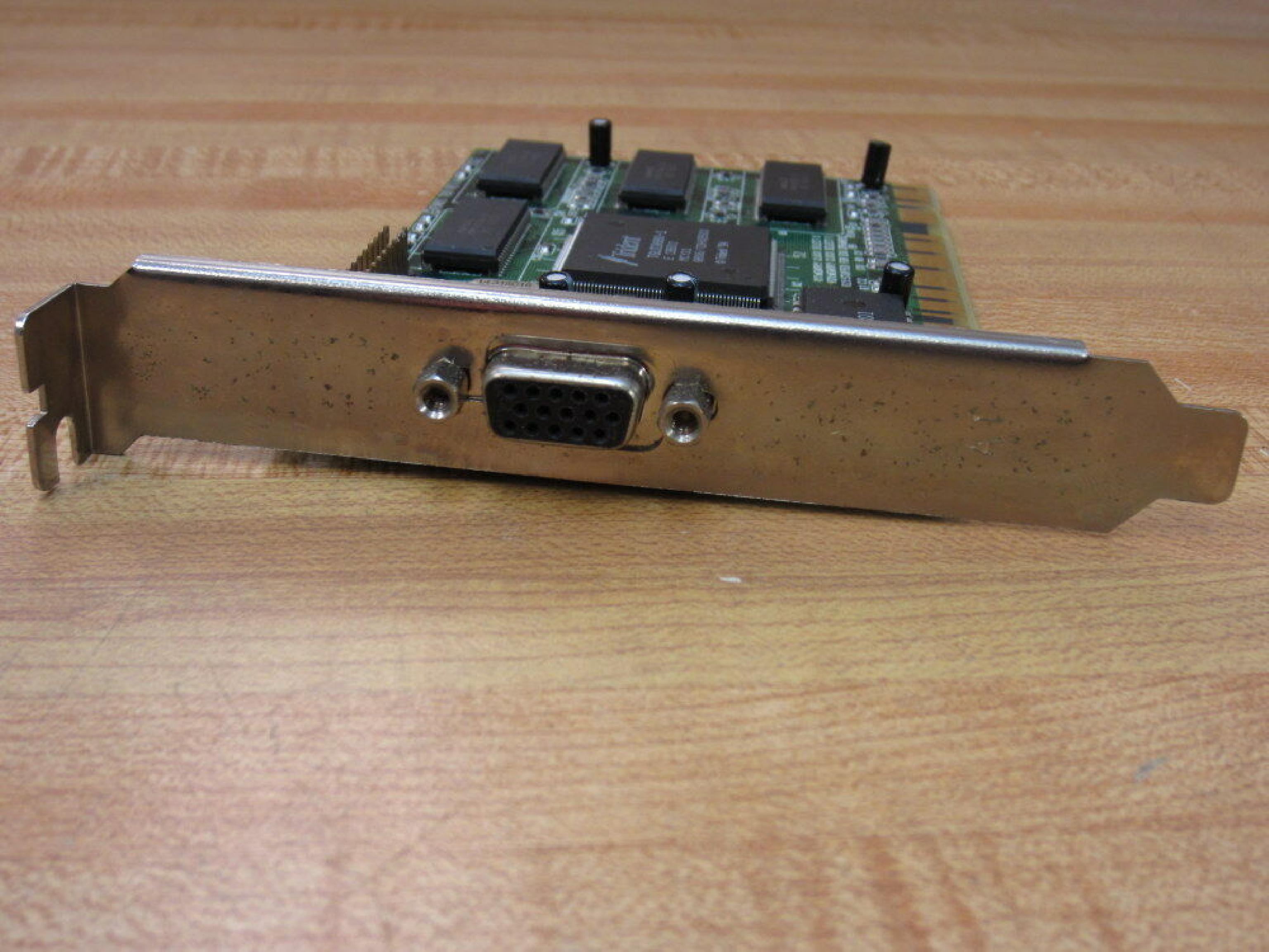 TRIDENT MICROSYSTEMS VENUS T80 2MB PCI VIDEO CARD WITH VGA OUTPUT