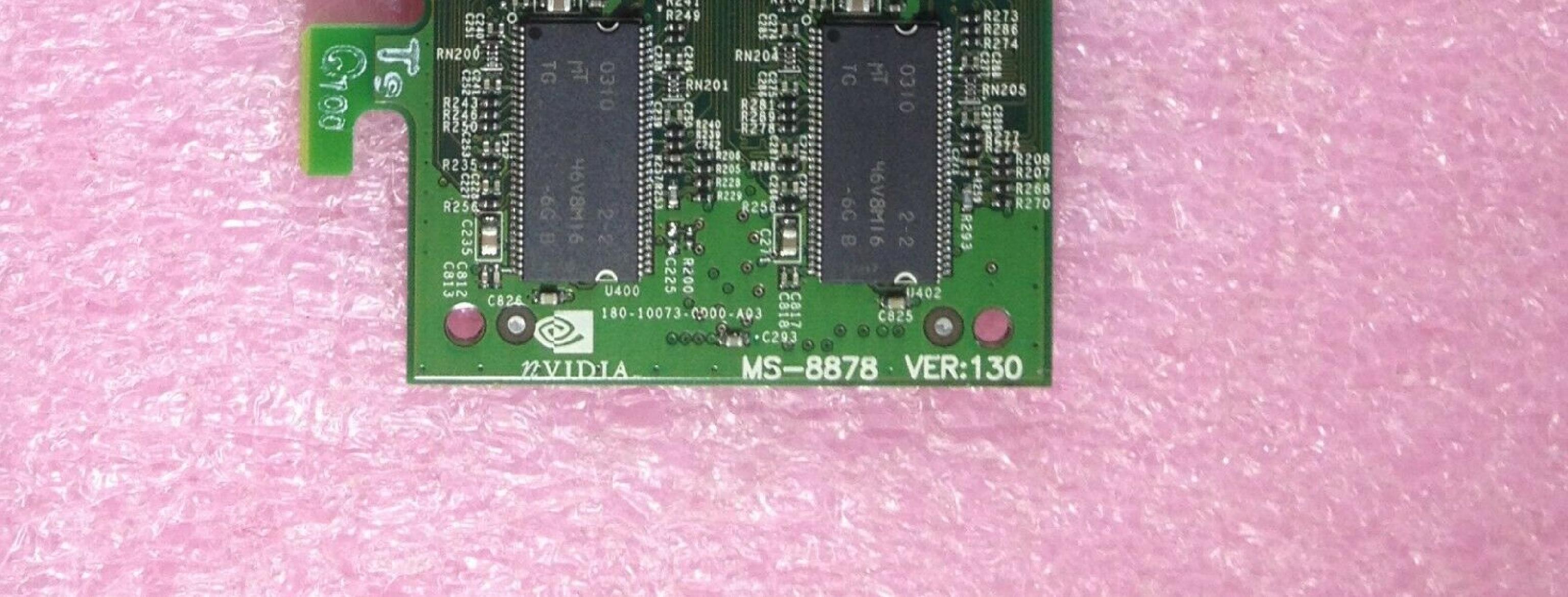 NVIDIA 05H175 64MB AGP VIDEO CARD WITH VGA OUTPUT AND SVIDEO OUTPUTS