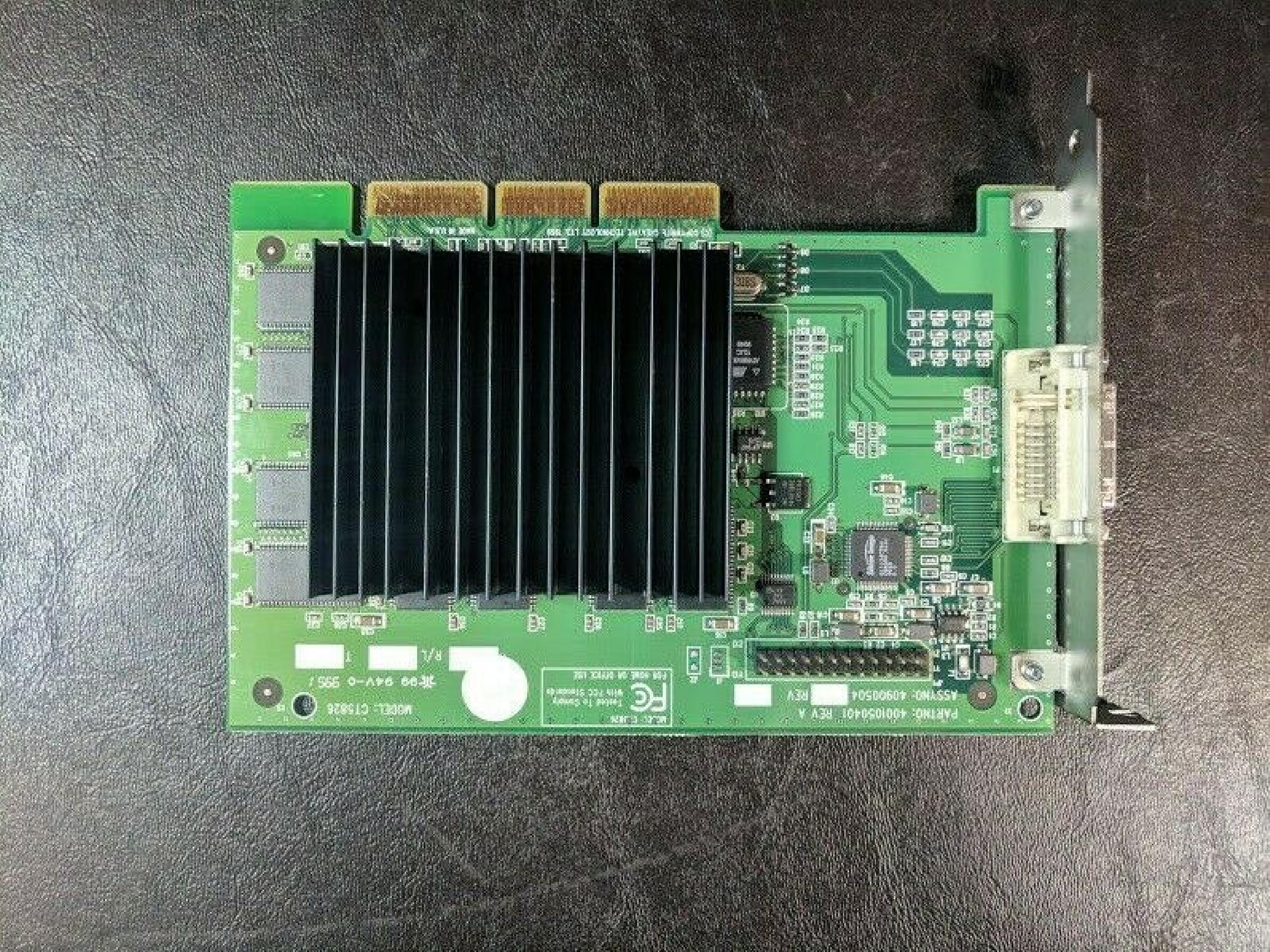 CREATIVE LABS CT5826 16MB AGP VIDEO CARD WITH DVI OUTPUT