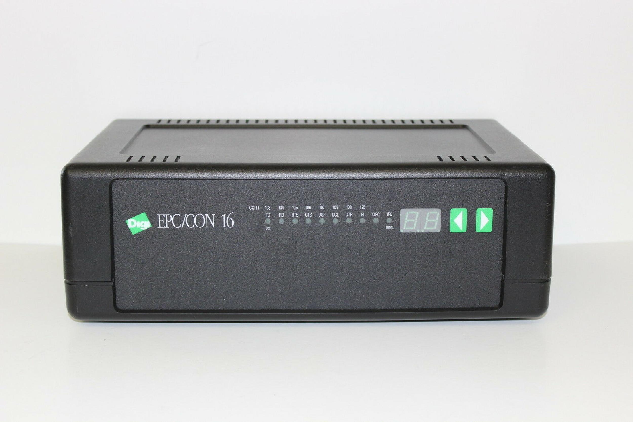 DIGI INTERNATIONAL 50000052 EPC/CON-16 DB25 CONCENTRATOR BOX FOR ECP/X SYSTEMS