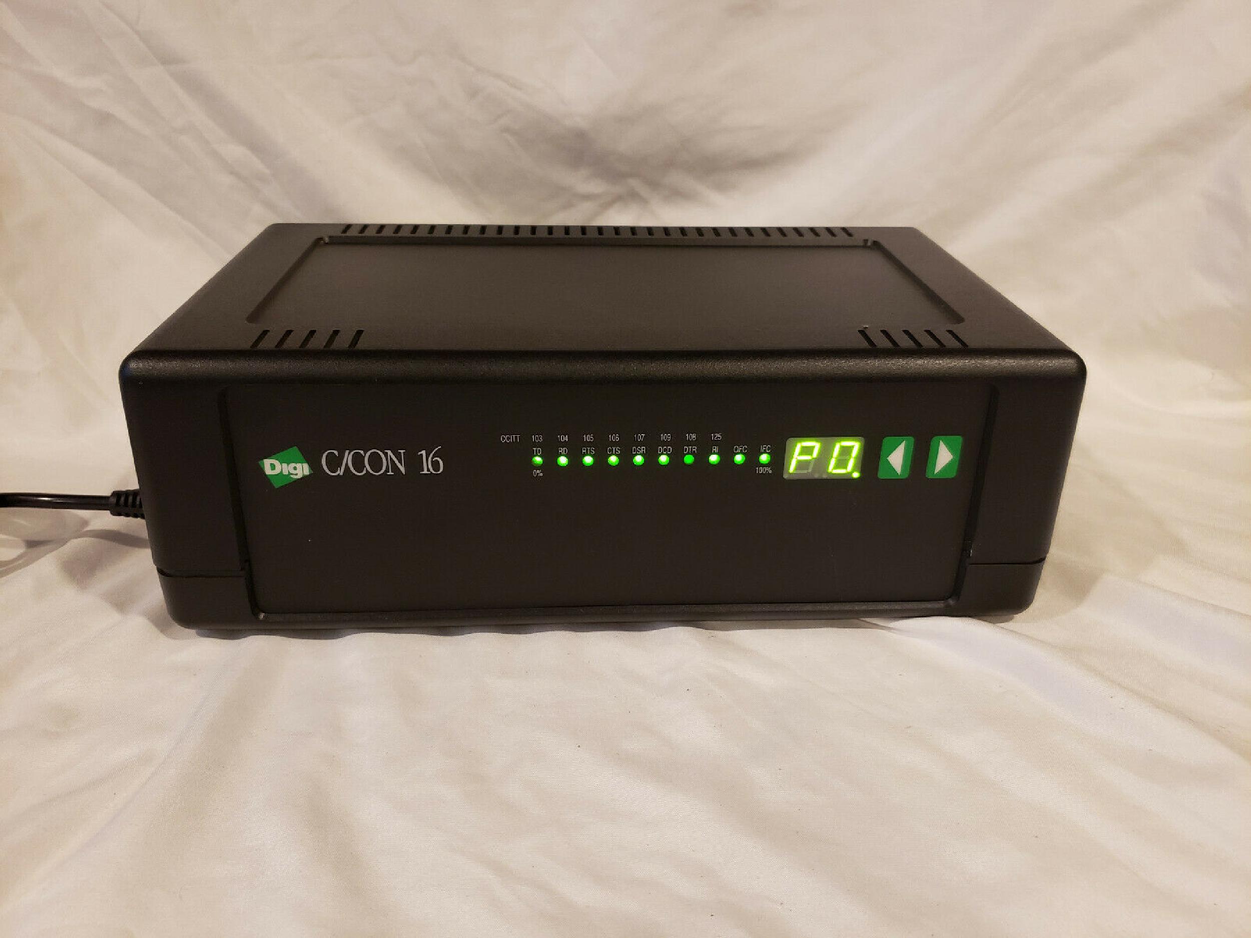 DIGI INTERNATIONAL 76000069 ACCELEPORT C/X 16PT I/O CON BOX DB25 WITHOUT POWER SUPPLY