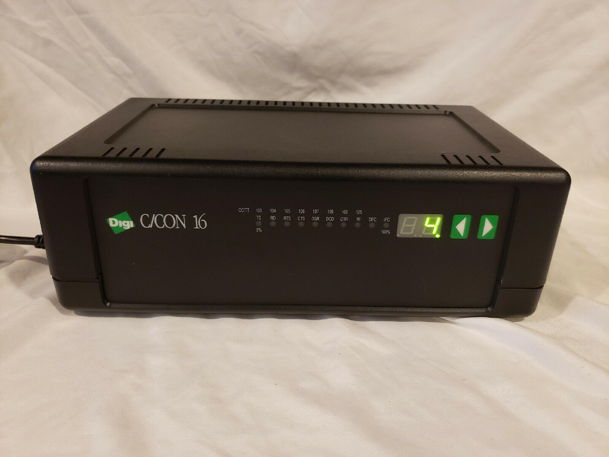 DIGI INTERNATIONAL 76000069 ACCELEPORT C/X 16PT I/O CON BOX DB25 WITHOUT POWER SUPPLY