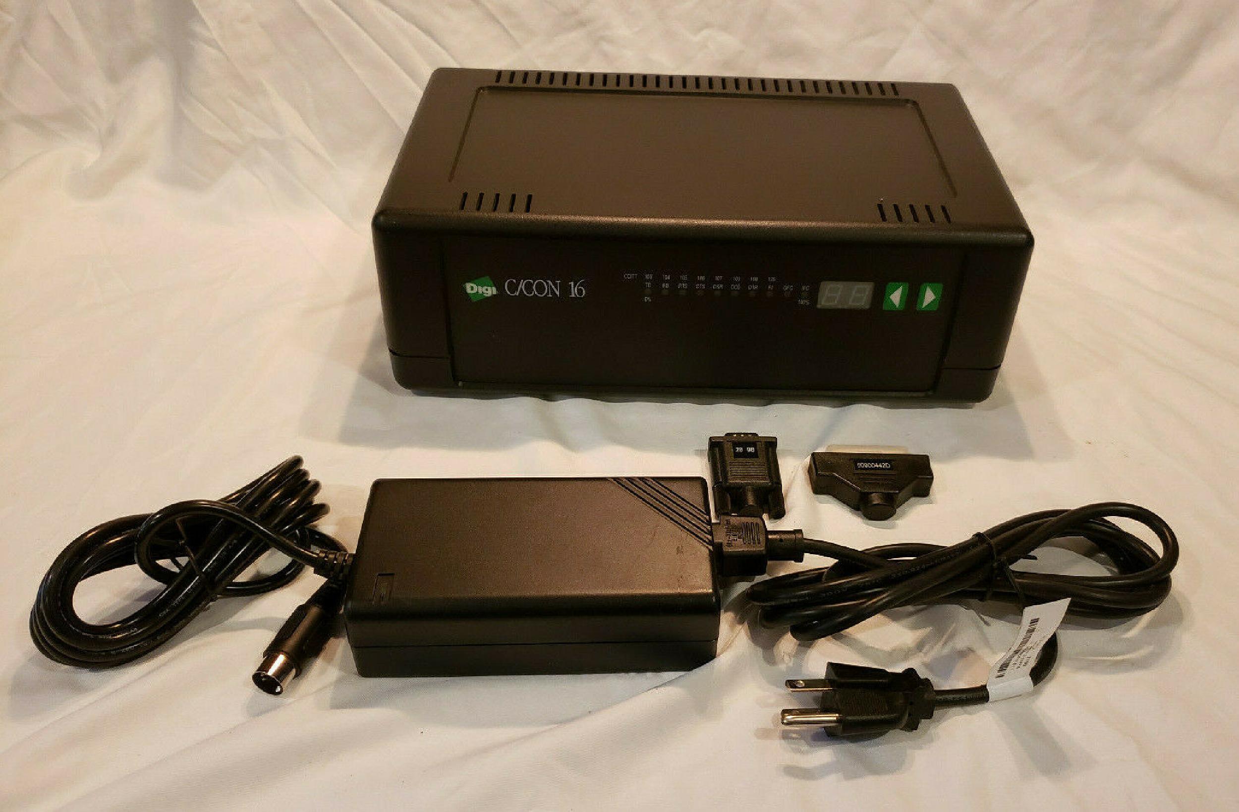 DIGI INTERNATIONAL 76000069 ACCELEPORT C/X 16PT I/O CON BOX DB25 WITHOUT POWER SUPPLY