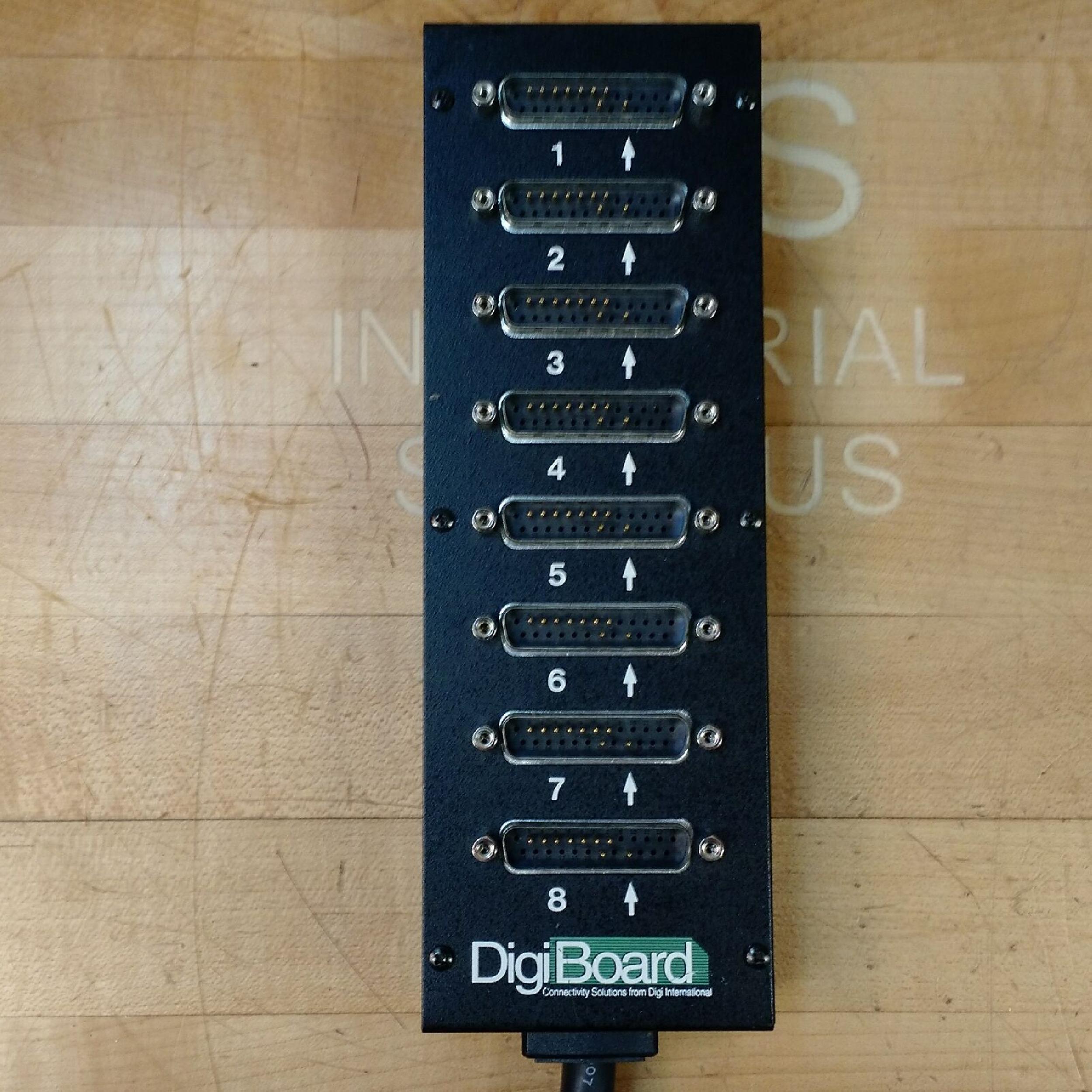 DIGI INTERNATIONAL 50000007 8 PORT SERIAL I/O BOX DB25 MALE DTE BOX