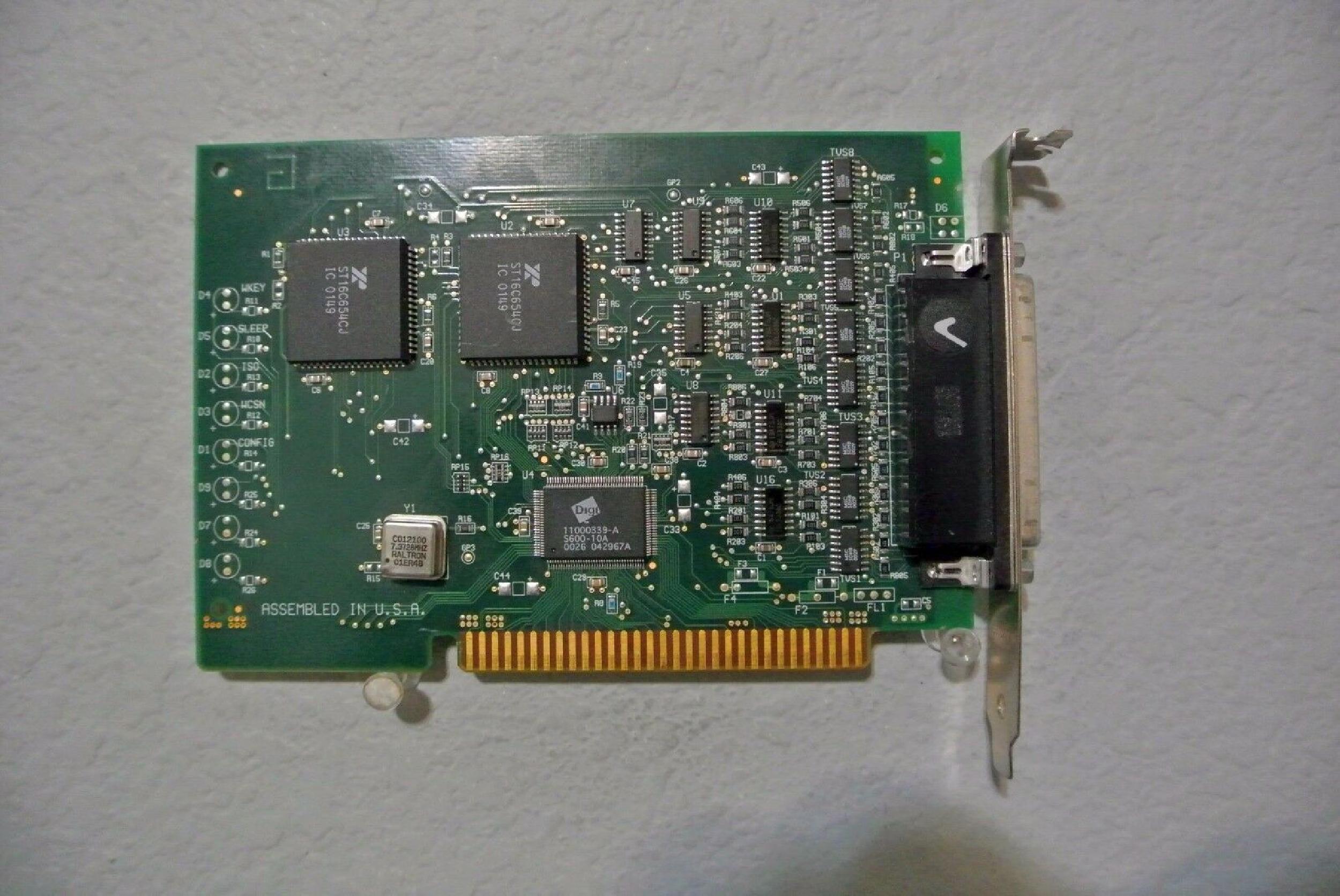 DIGI INTERNATIONAL 50000622-02 CLASSICBOARD 8 ISA OPEN BOX