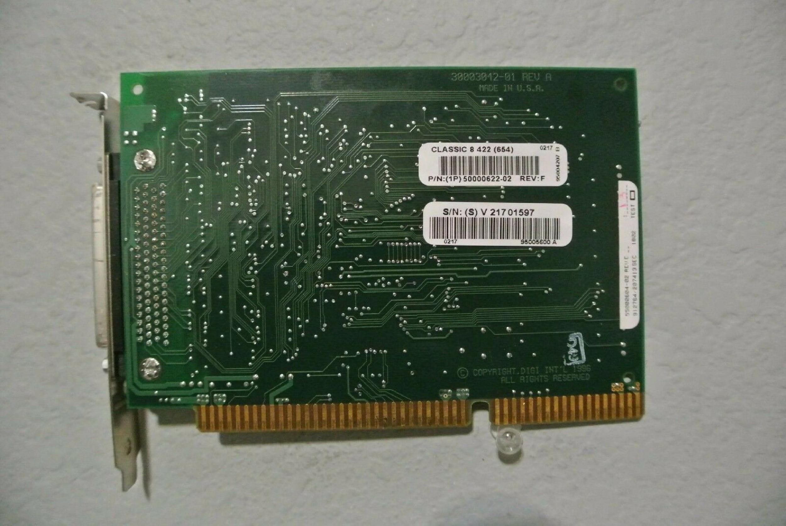 DIGI INTERNATIONAL 50000622-02 CLASSICBOARD 8 ISA OPEN BOX