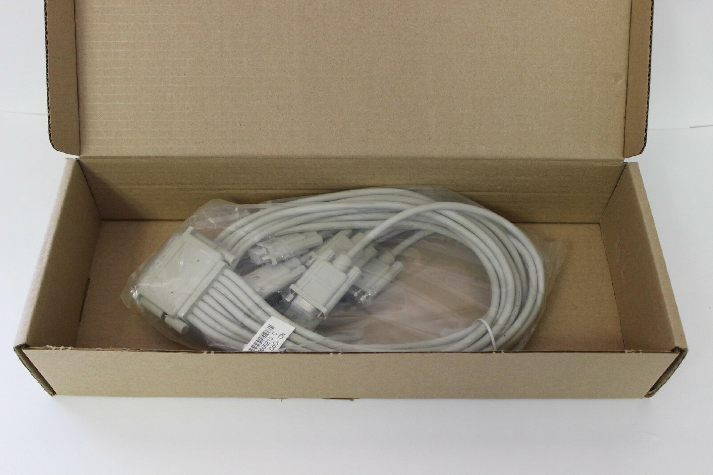 DIGI INTERNATIONAL 76000014 8 PORT DB9F I/O CABLE RS422 OPEN BOX