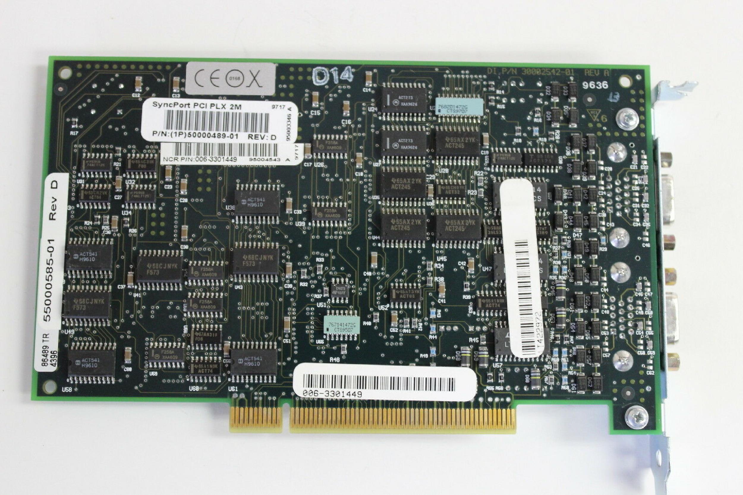 DIGI INTERNATIONAL 50000489-01 SYNCPORT PCI 2P V.35 WITH MANUALS CABLE & SOFTWARE