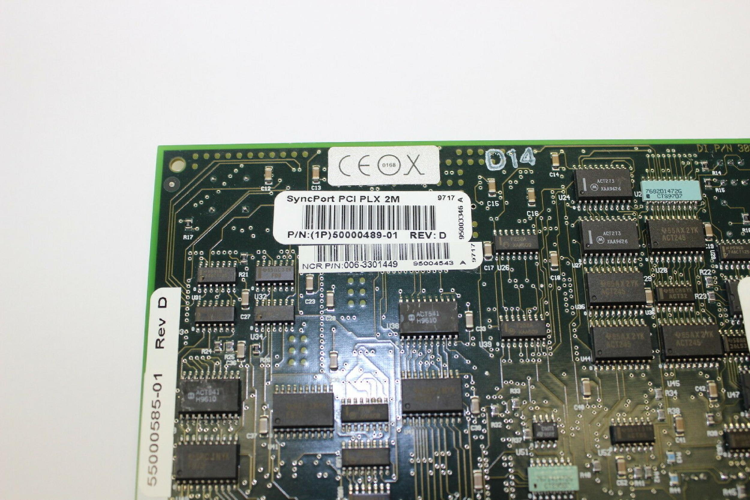 DIGI INTERNATIONAL 50000489-01 SYNCPORT PCI 2P V.35 WITH MANUALS CABLE & SOFTWARE