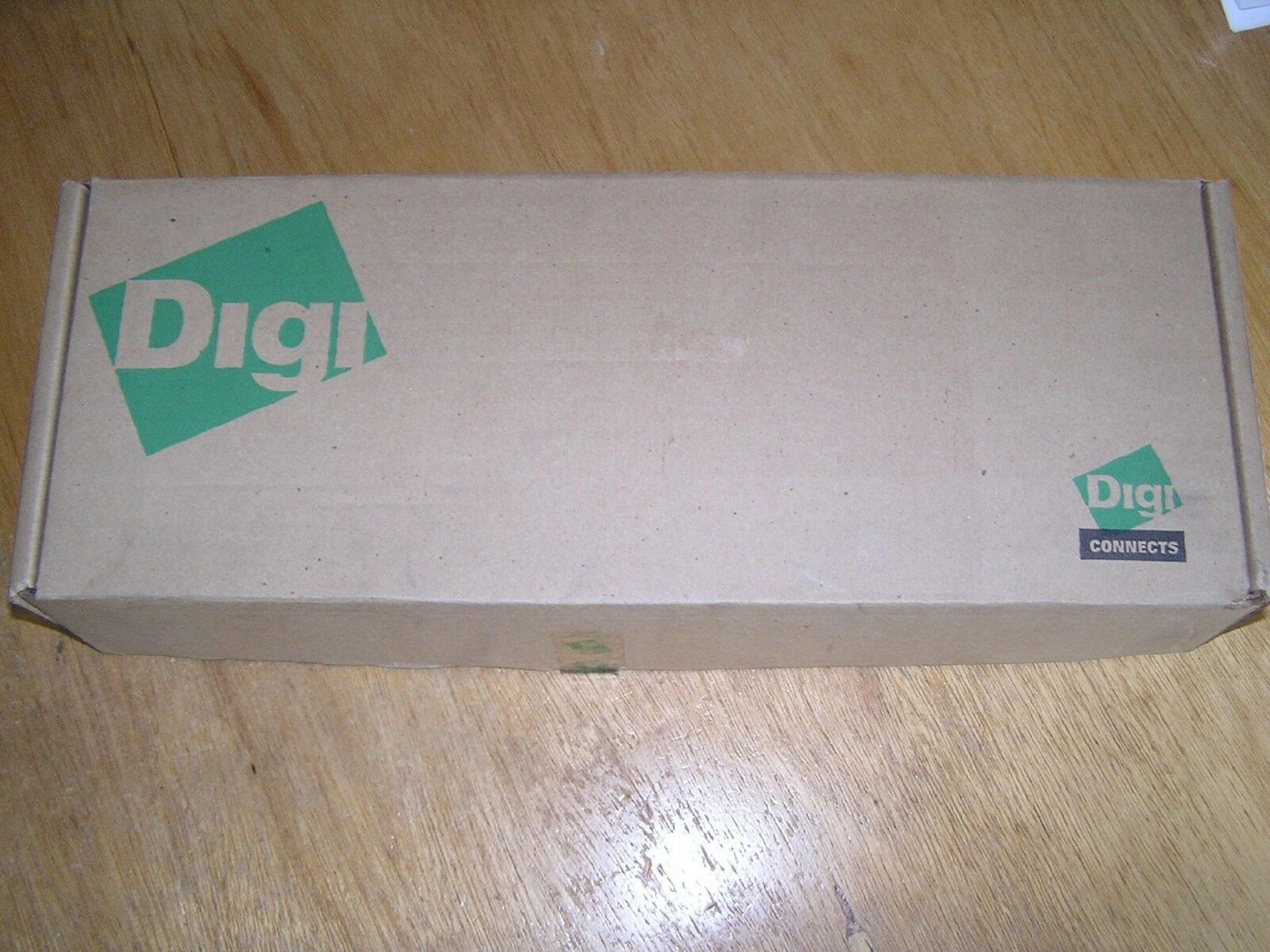 DIGI INTERNATIONAL 76000008 4 PORT DB25 SERIAL I/O CABLE OPEN BOX