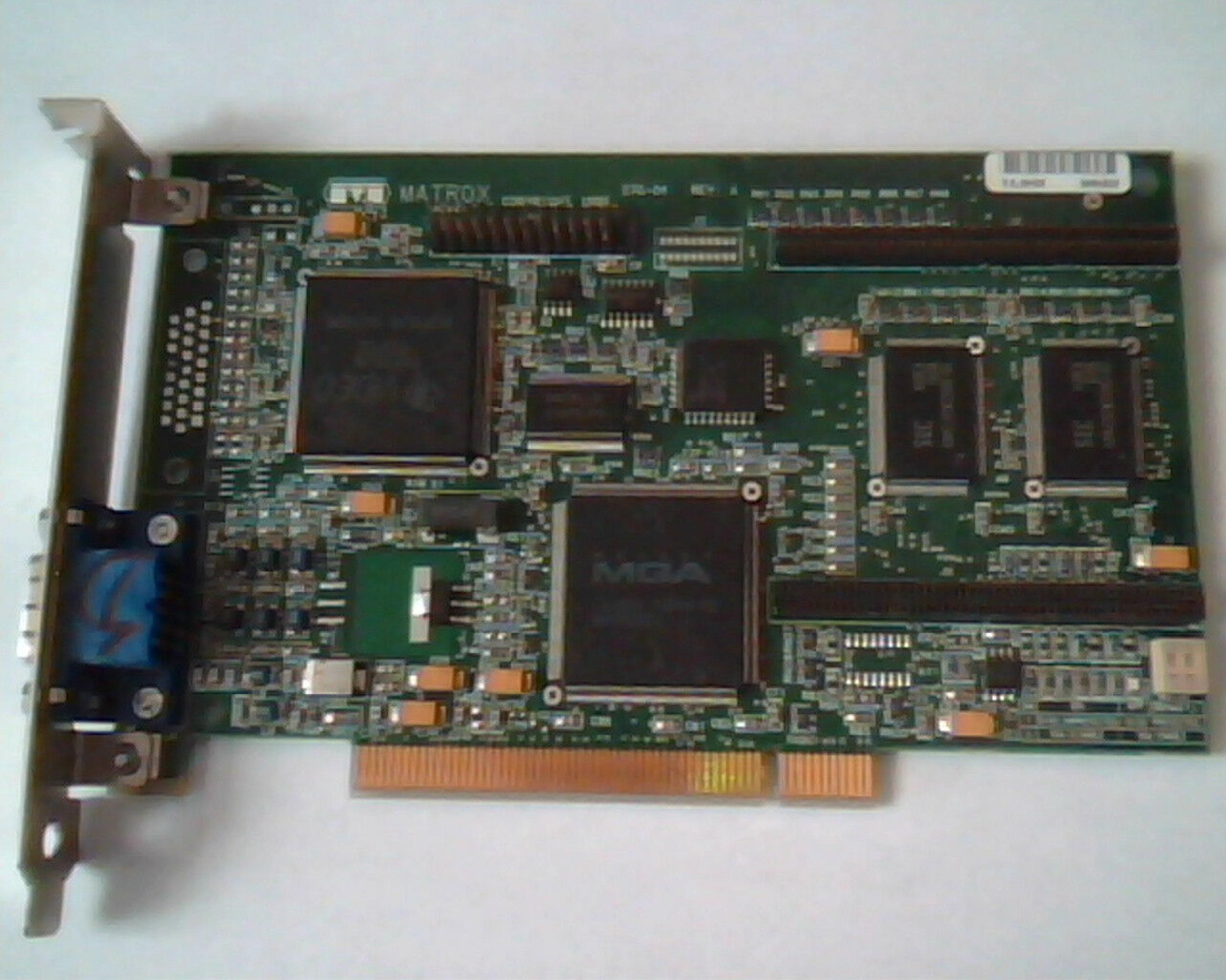 MATROX ID7057600 2MB PCI VIDEO ADAPTER