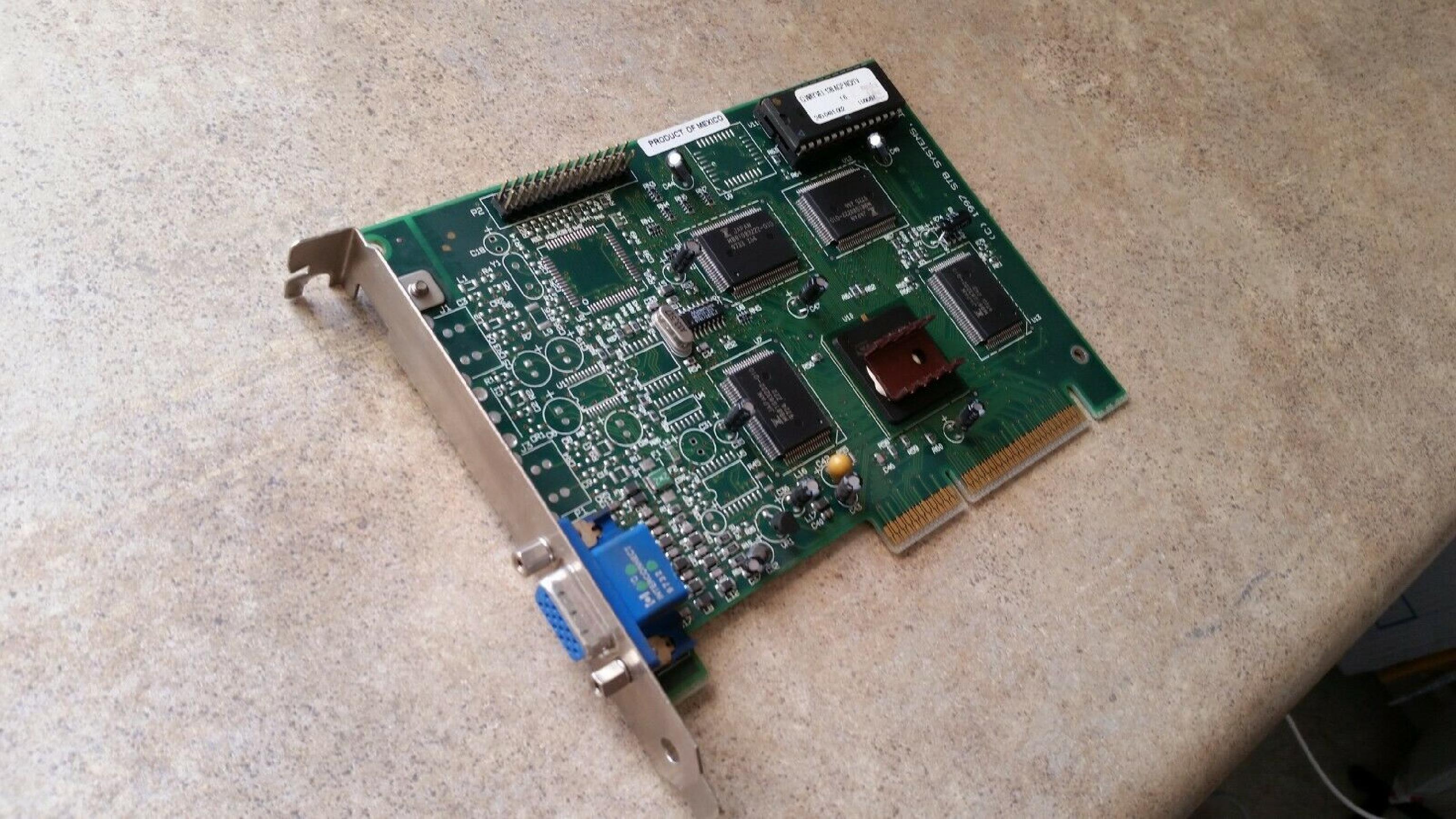 STB SYSTEMS INC 1X0-0554-305 AGP VIDEO CARD VELOCITY 128 AGP NO/TV