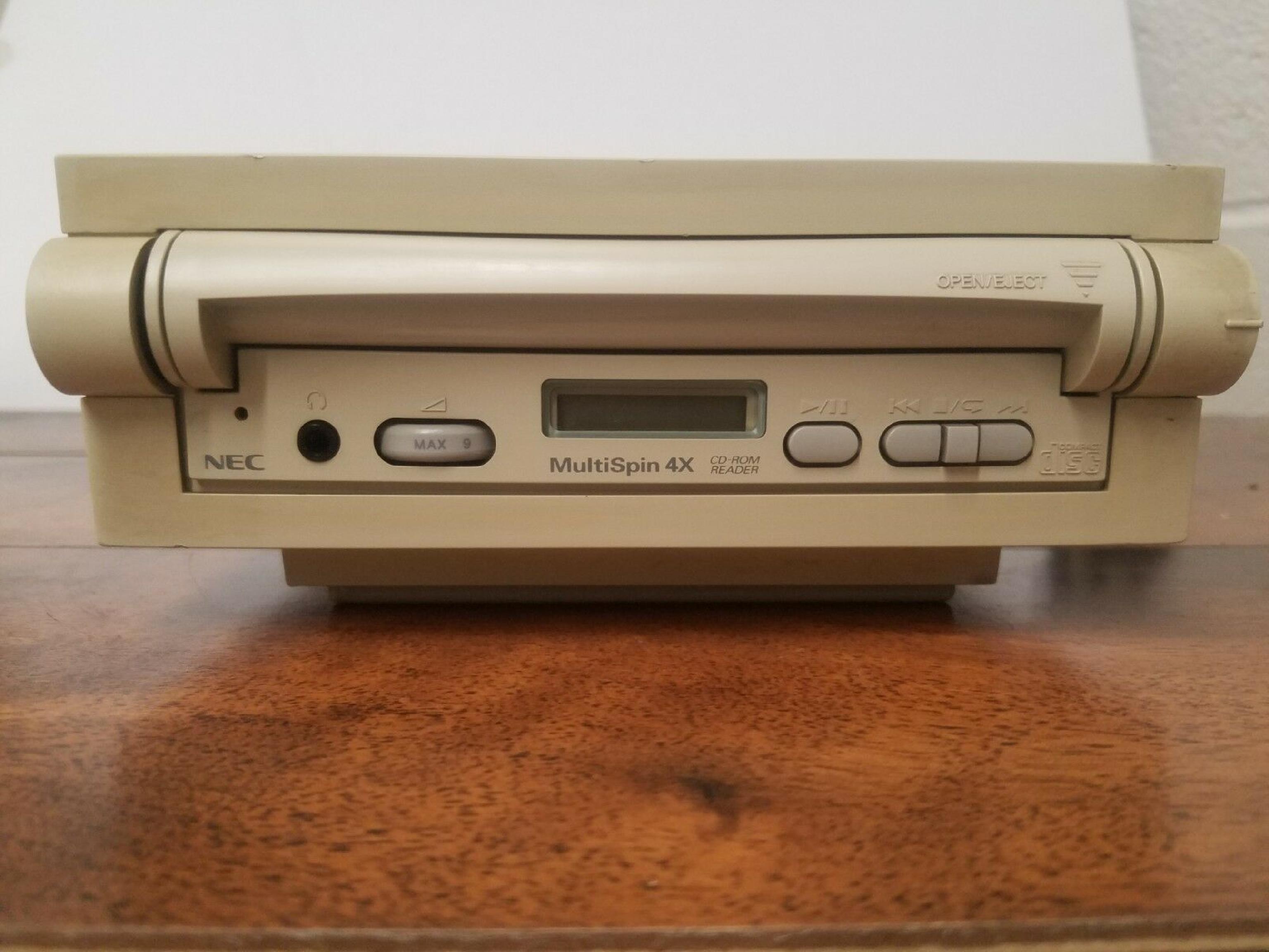 NEC CDR-601 MULTISPIN 6X EXTERNAL CDROM DRIVE