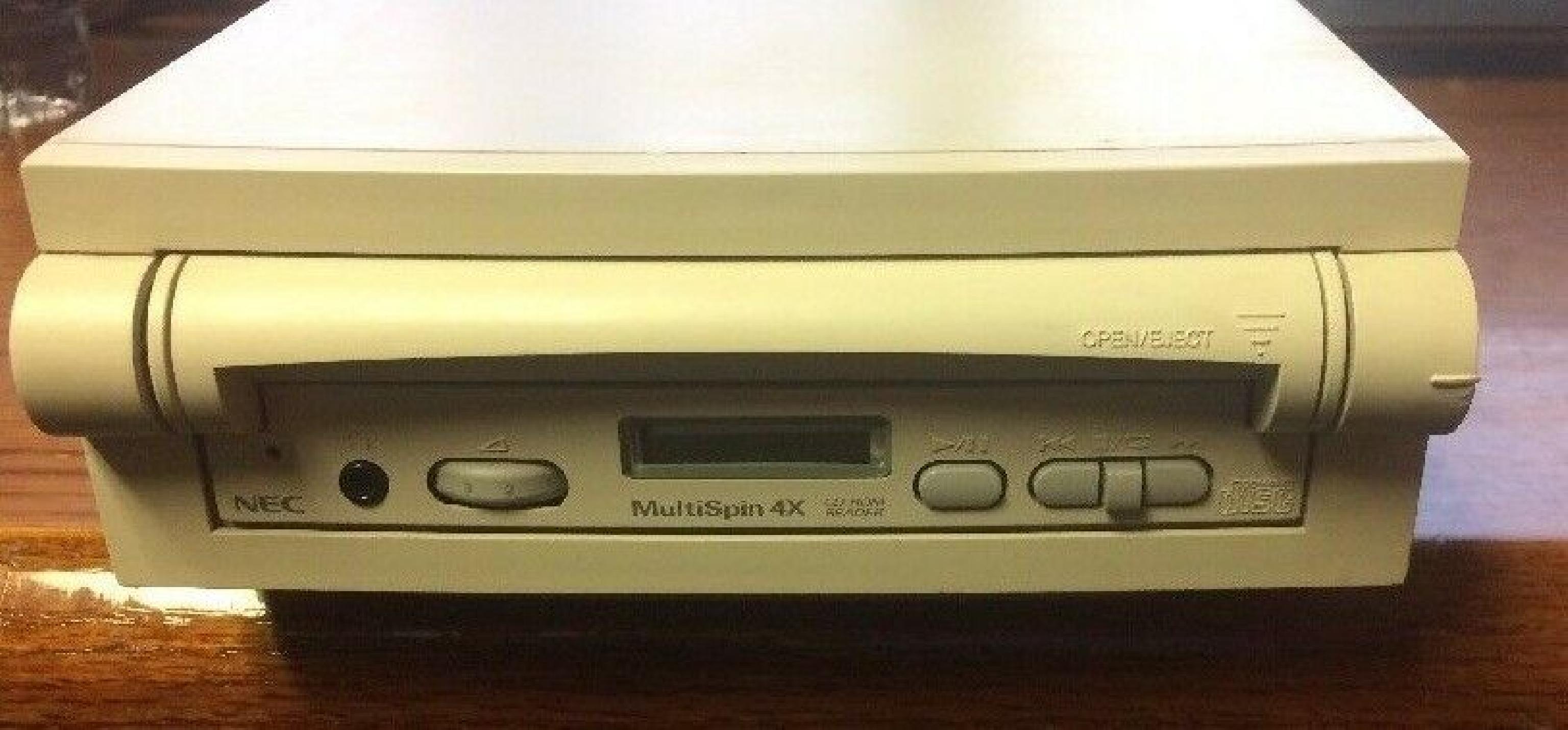 NEC CDR-601 MULTISPIN 6X EXTERNAL CDROM DRIVE