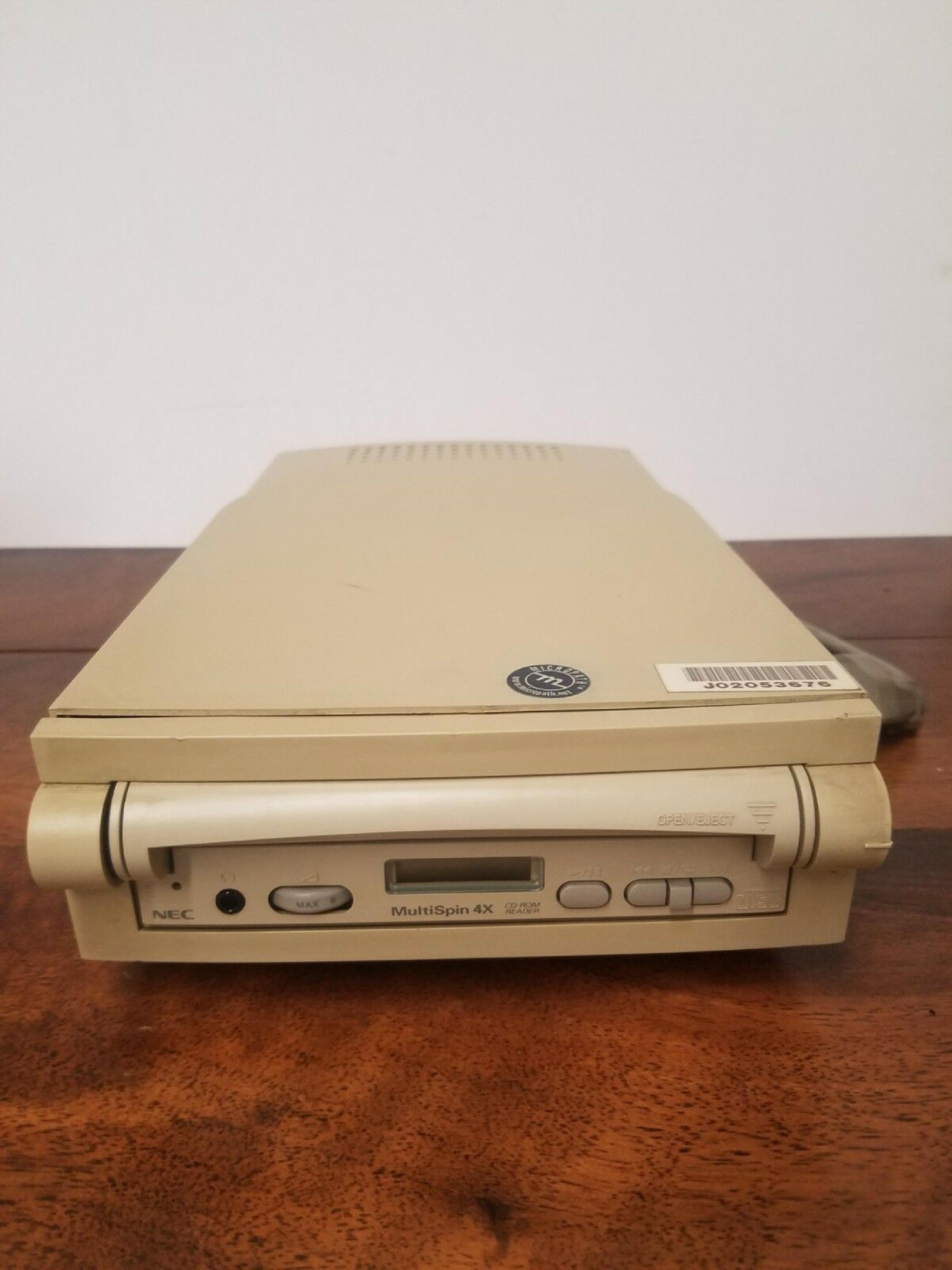 NEC CDR-601 MULTISPIN 6X EXTERNAL CDROM DRIVE