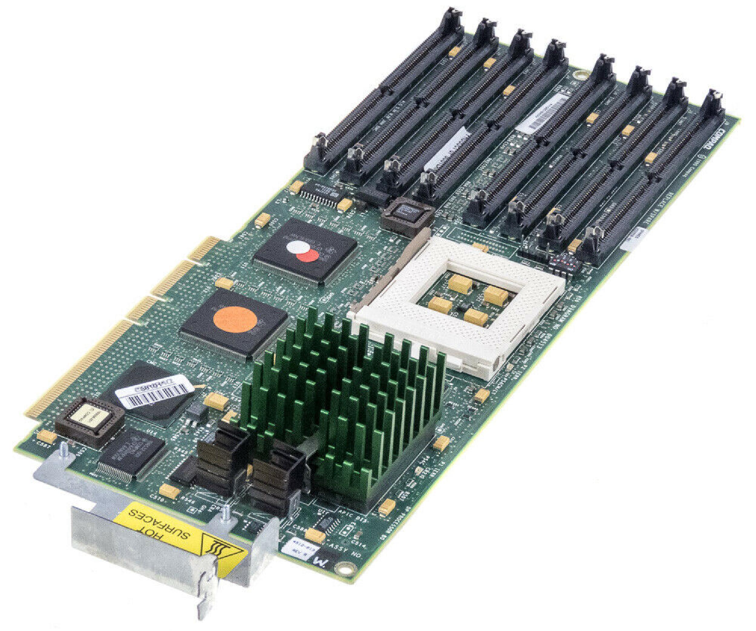 COMPAQ / HEWLETT PACKARD / HP 222958-001 DUAL PROCESSOR BOARD WITH ONE PROCESSOR INSTALLED