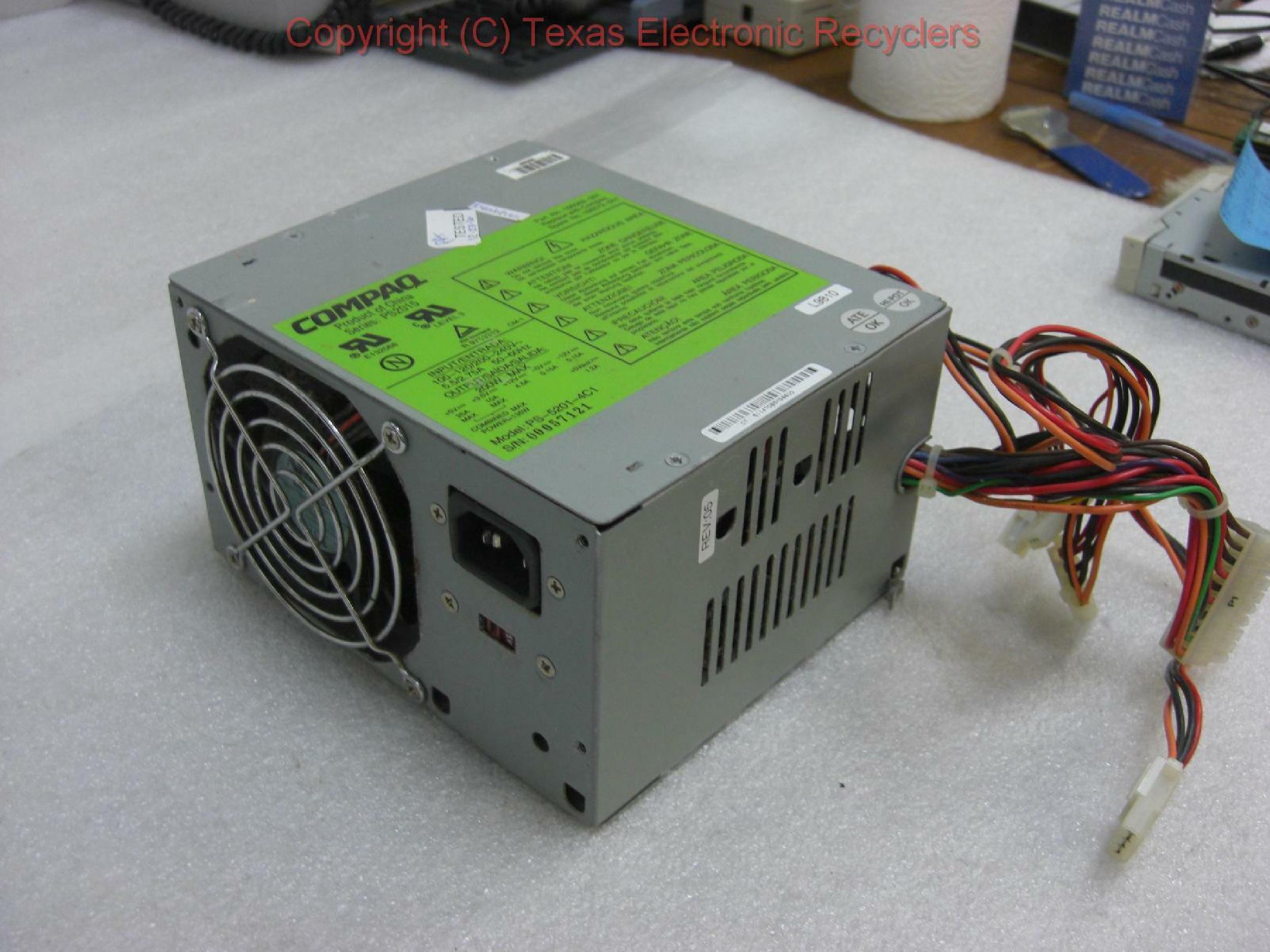 COMPAQ / HEWLETT PACKARD / HP 166572-001 POWER SUPPLY