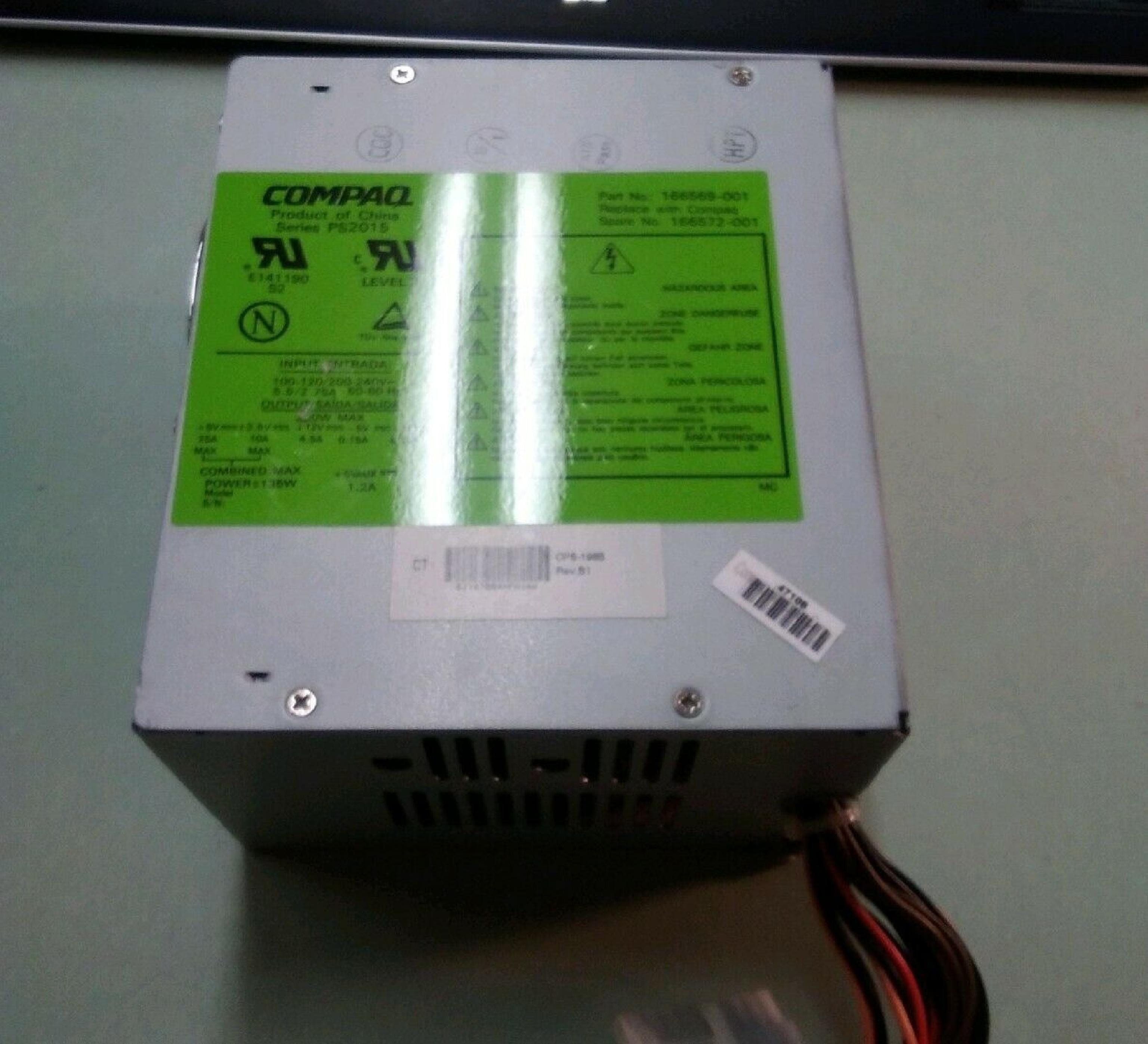 COMPAQ / HEWLETT PACKARD / HP PS2015 POWER SUPPLY