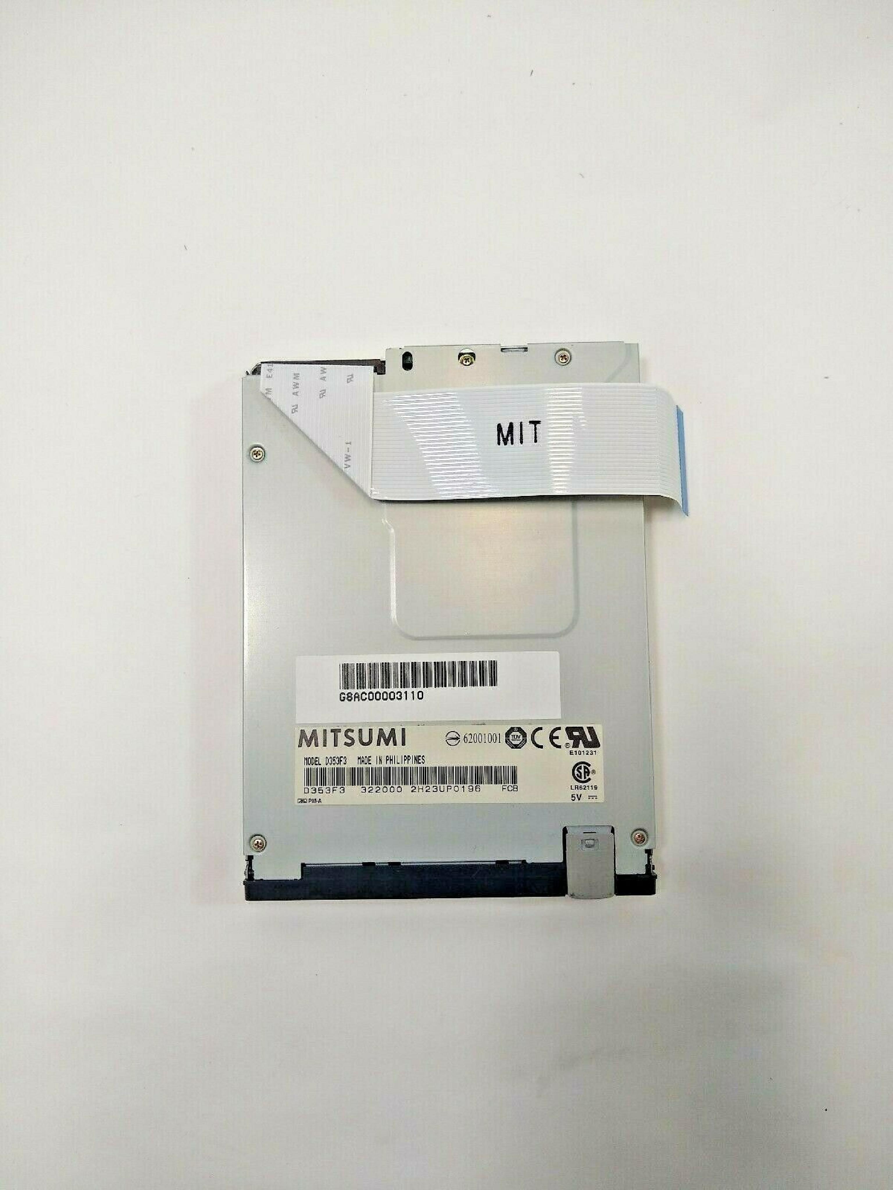 MITSUMI D353F3 FLOPY PULLED FROM SATELLITE 1675CDS 1.44MB FLOPPY DRIVE