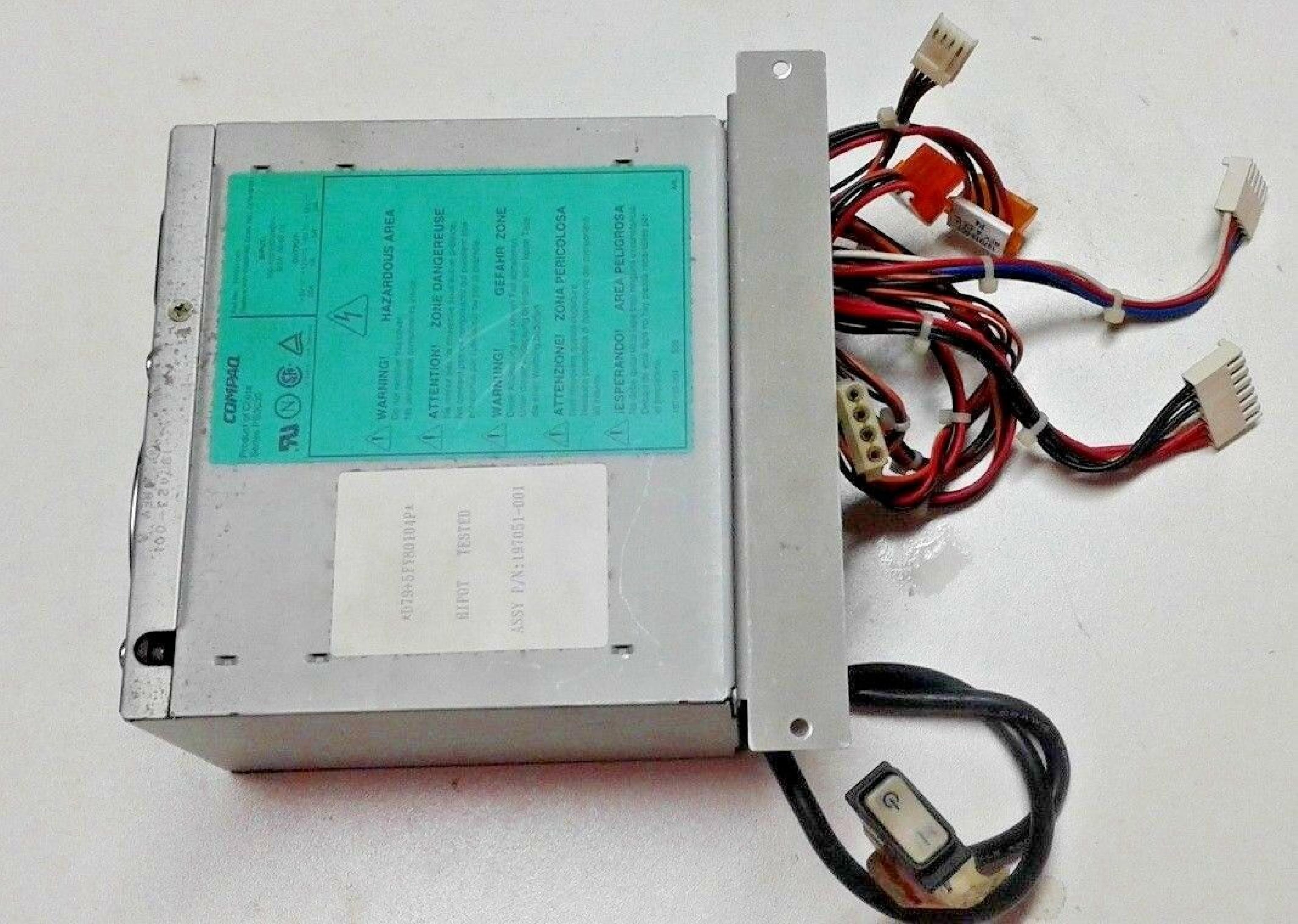 COMPAQ / HEWLETT PACKARD / HP 197416-001 POWER SUPPLY