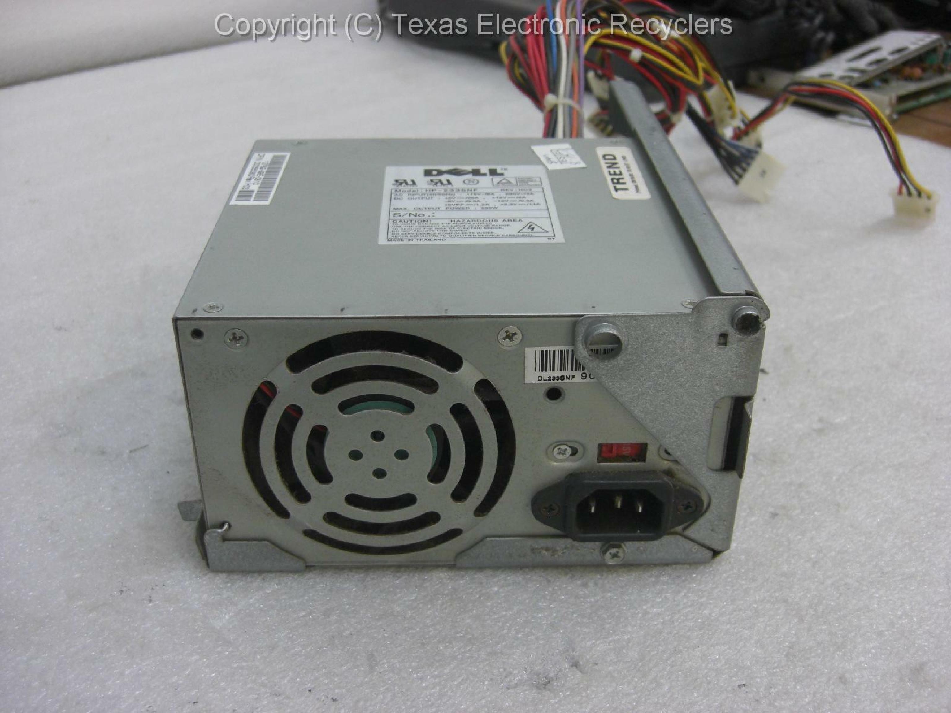 DELL HP-233SNF 230W ATX POWER SUPPLY 20 PIN