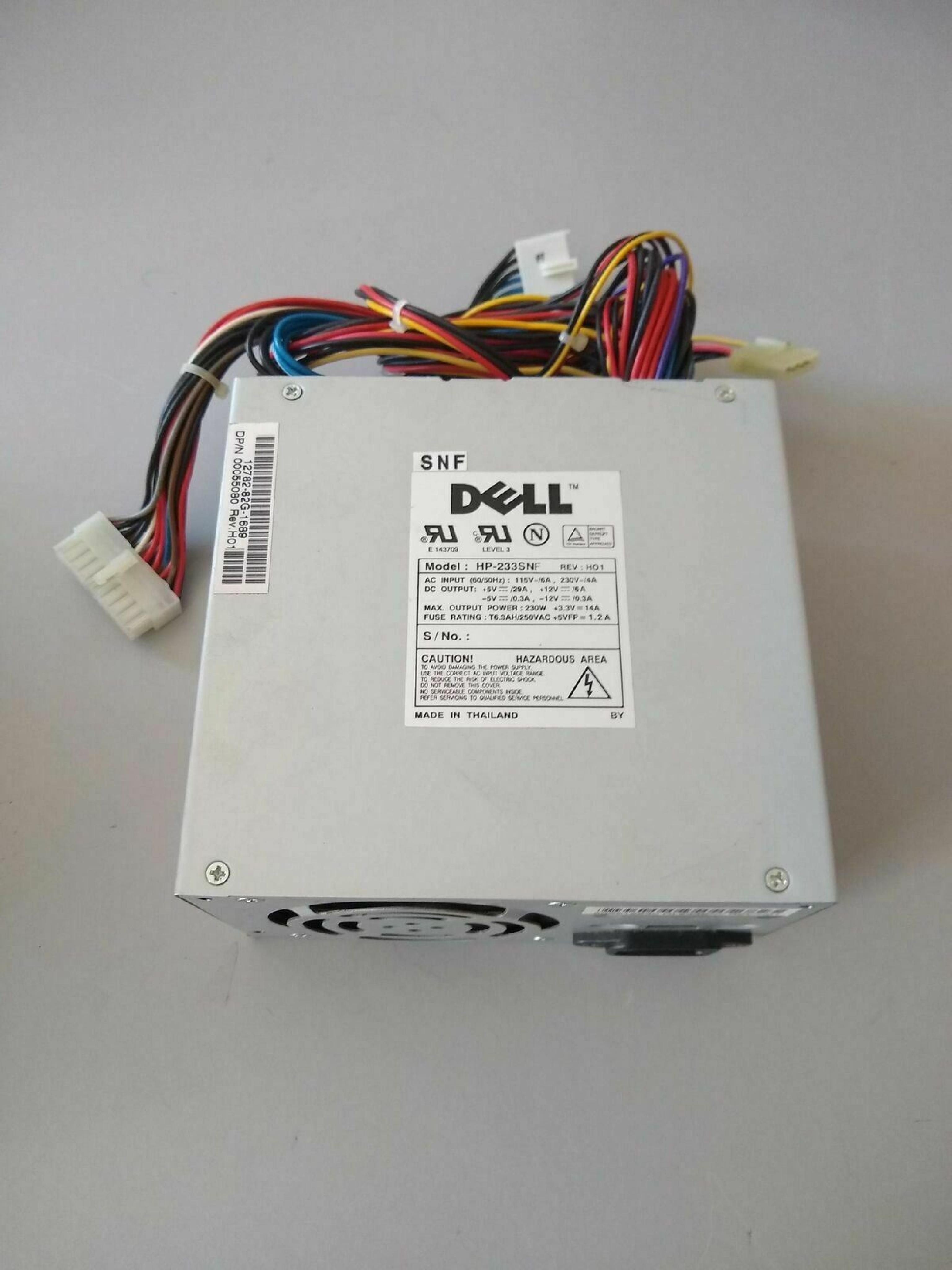 DELL HP-233SNF 230W ATX POWER SUPPLY 20 PIN