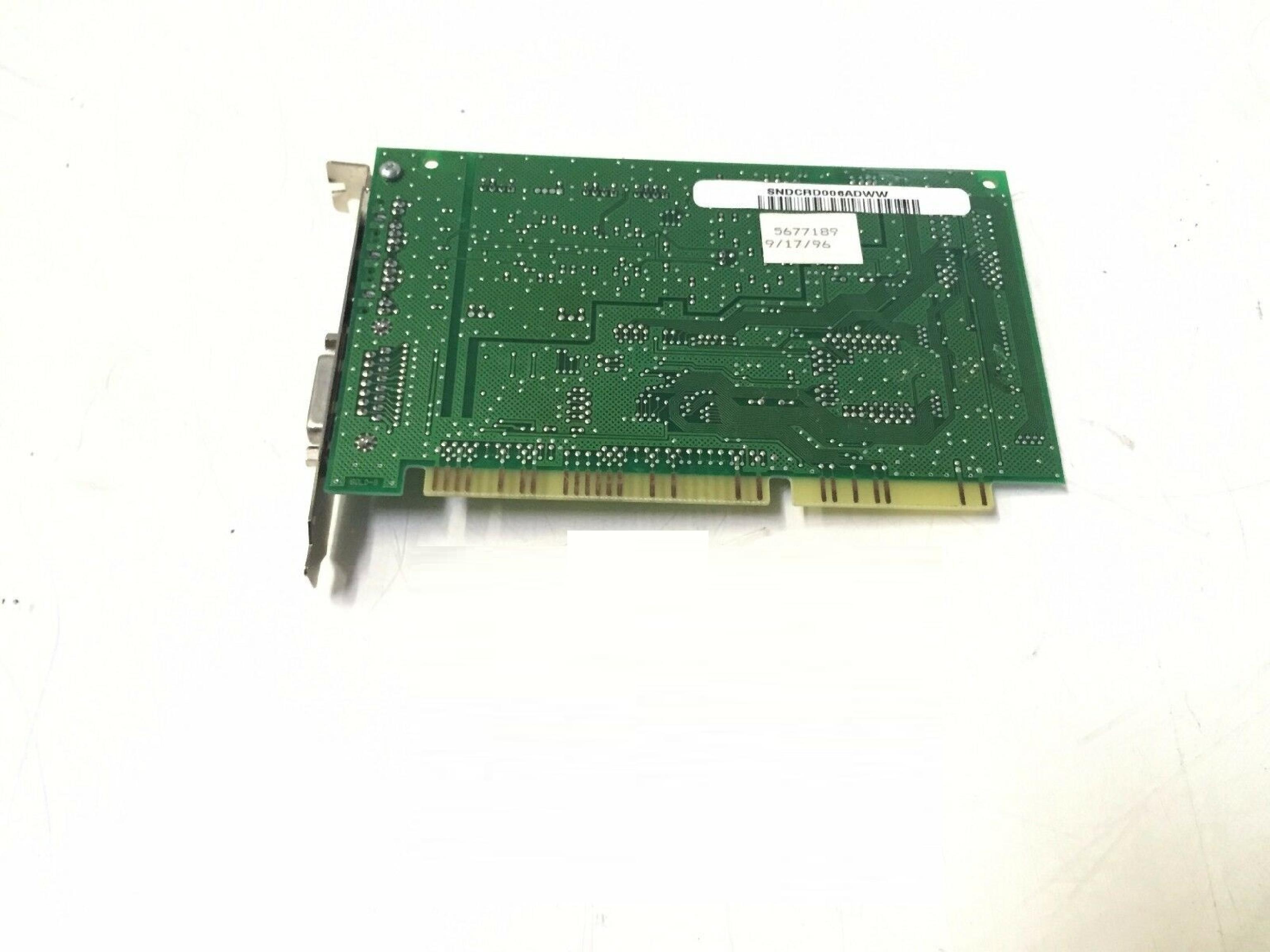 ENSONIQ 4001032201 SOUND CARD 16 BIT ISA