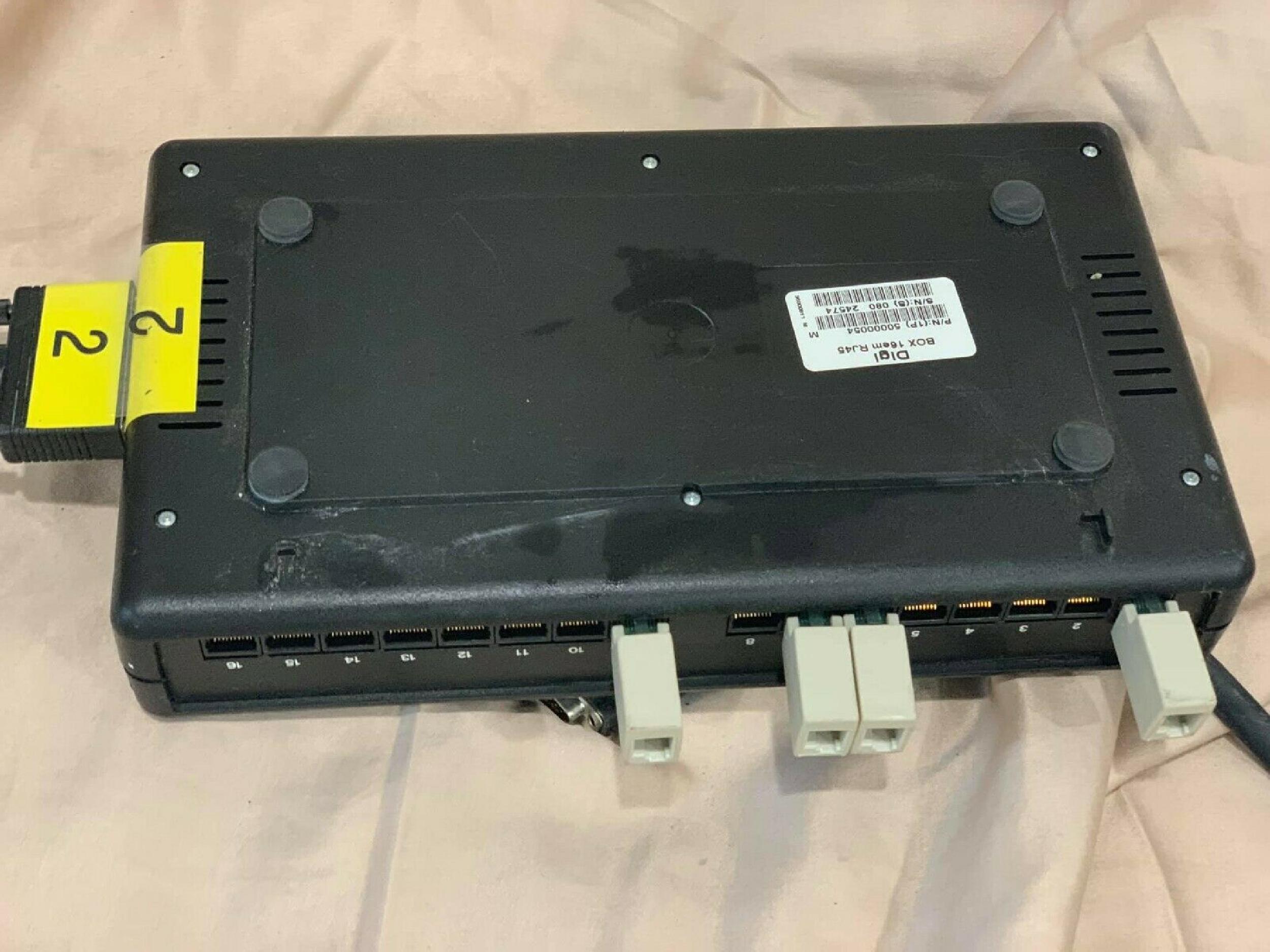 DIGI INTERNATIONAL 50000054 DIGICHANNEL PORTS/16EM RJ45 16 PORTS