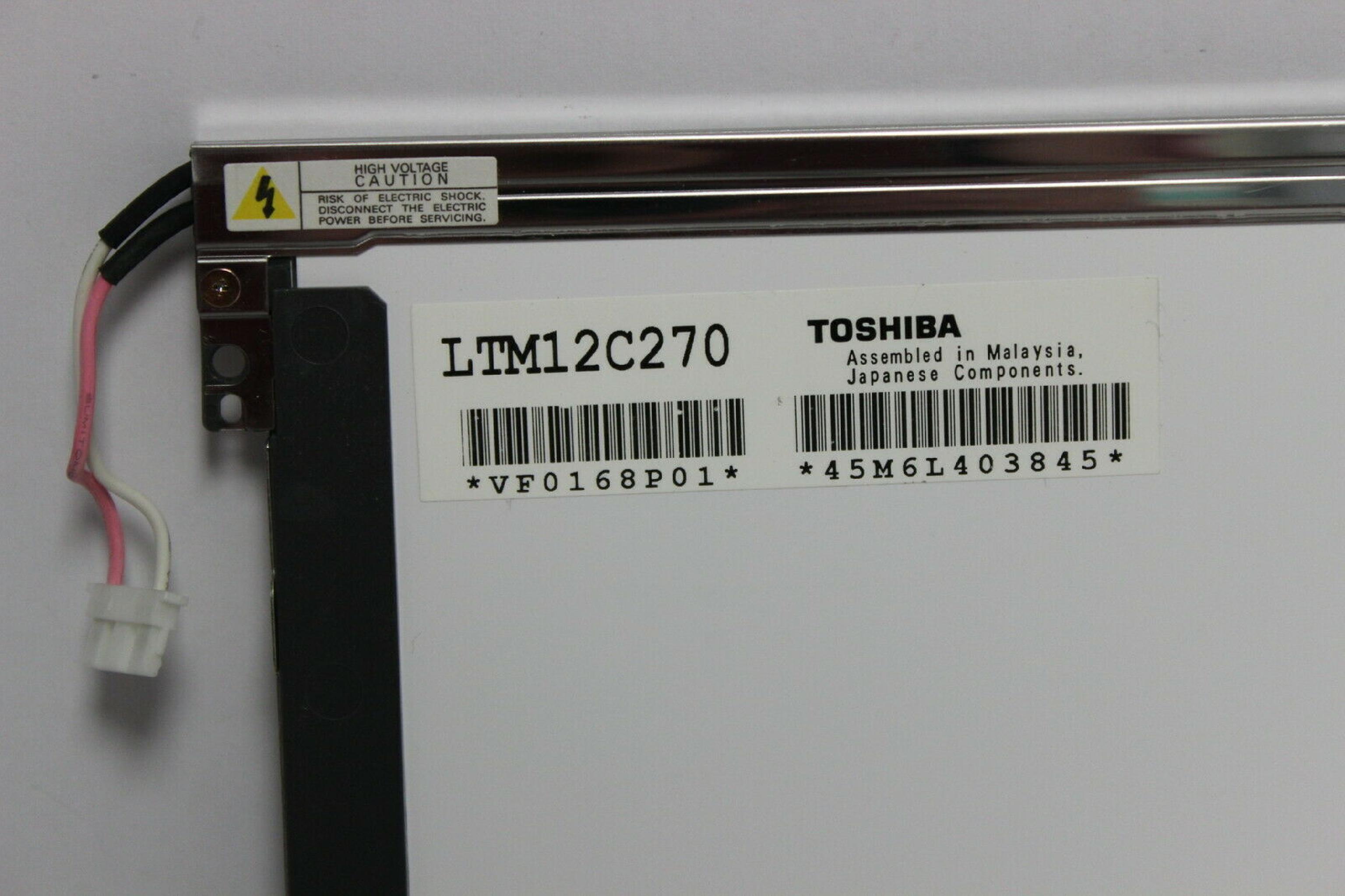 TOSHIBA VF0168P01 TFT LCD DISPLAY