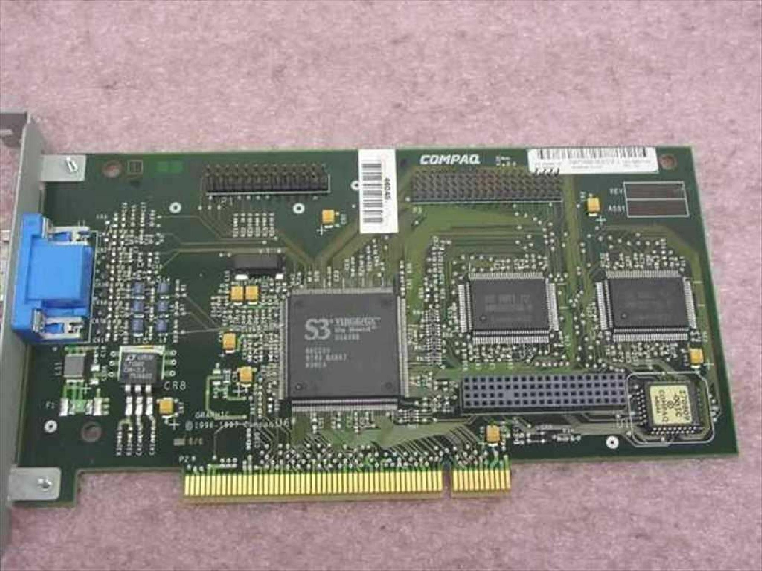 COMPAQ / HEWLETT PACKARD / HP 295584-001 2MB PCI VIDEO CARD WITH VGA OUTPUT