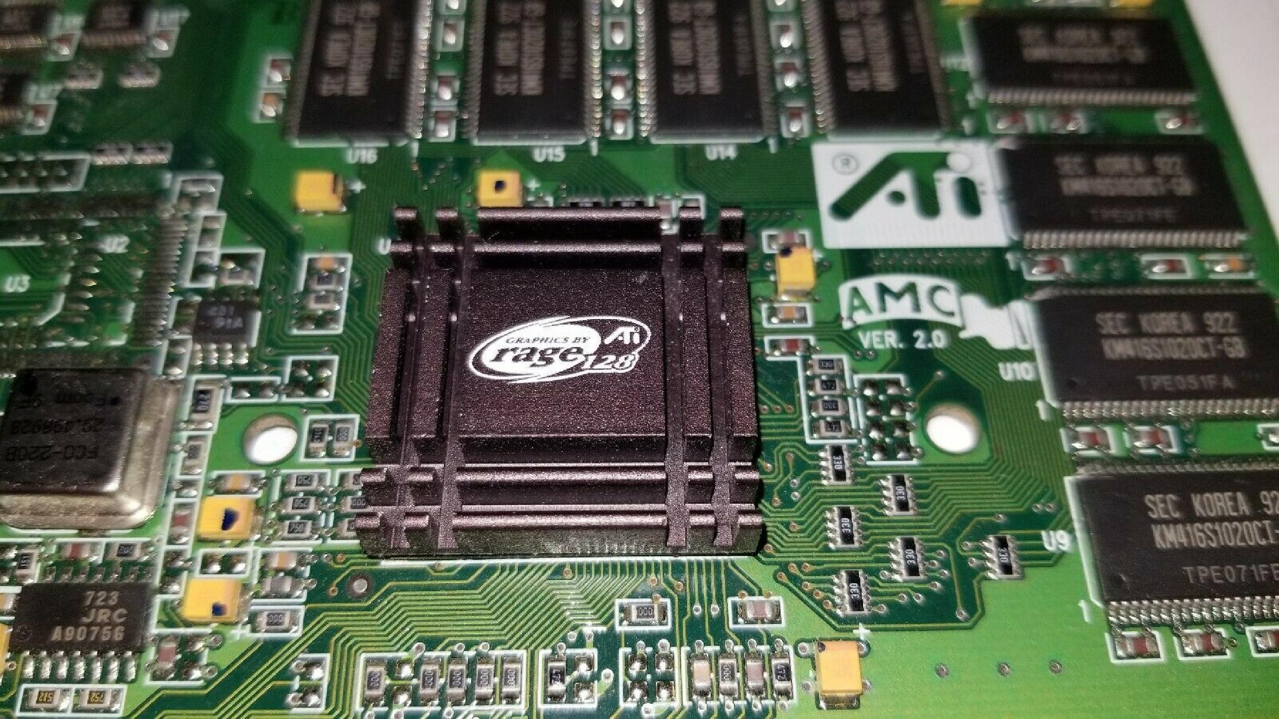 ATI 109-57400-00 16MB AGP VIDEO CARD WITH VGA OUTPUT RAGE 128 PCI PRO PORT