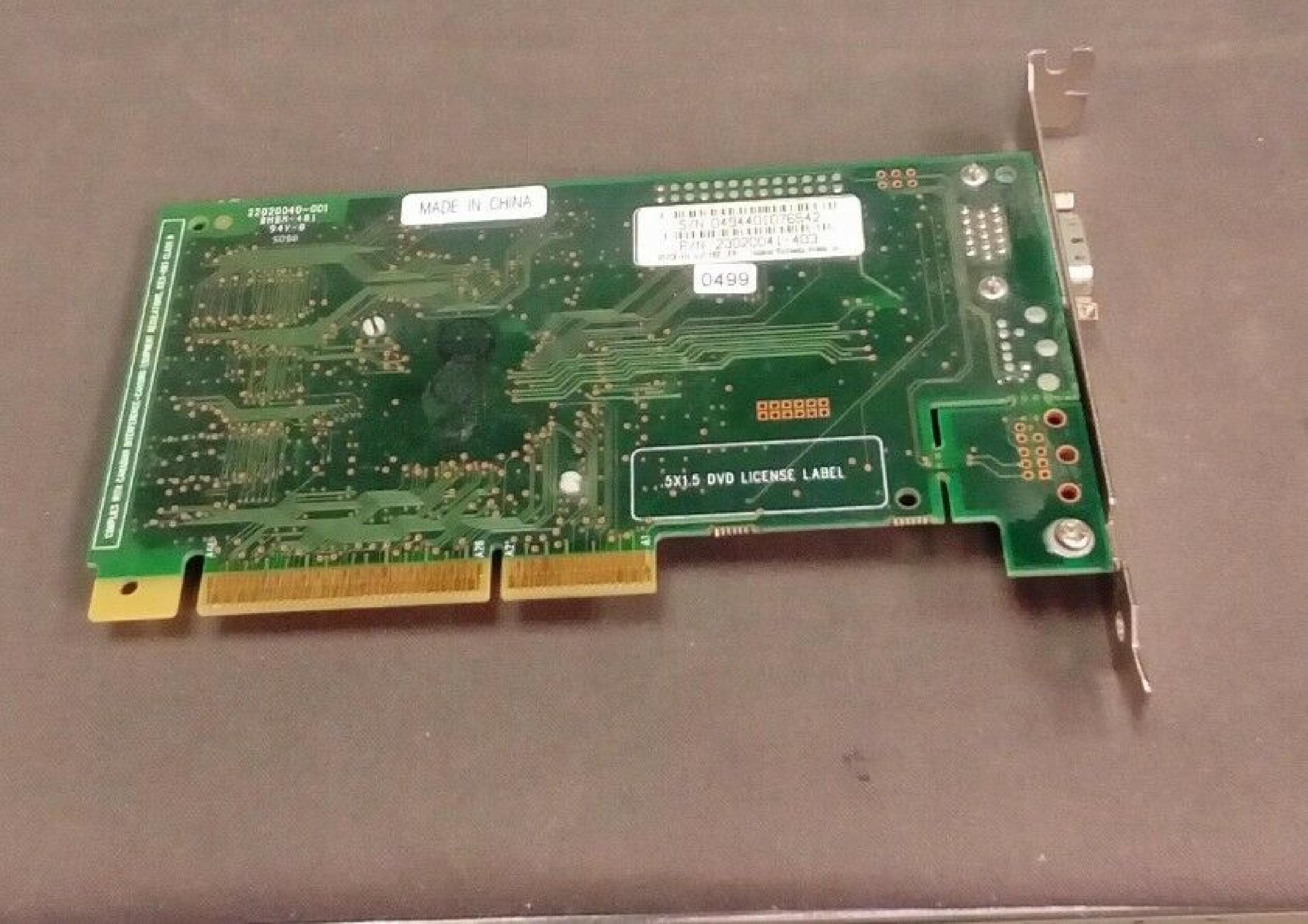 DIAMOND / DIAMOND MULTIMEDIA SYSTEMS 22020040-001 8MB AGP VIDEO CARD WITH VGA OUTPUT MULTIMEDIA SPEEDSTAR A50