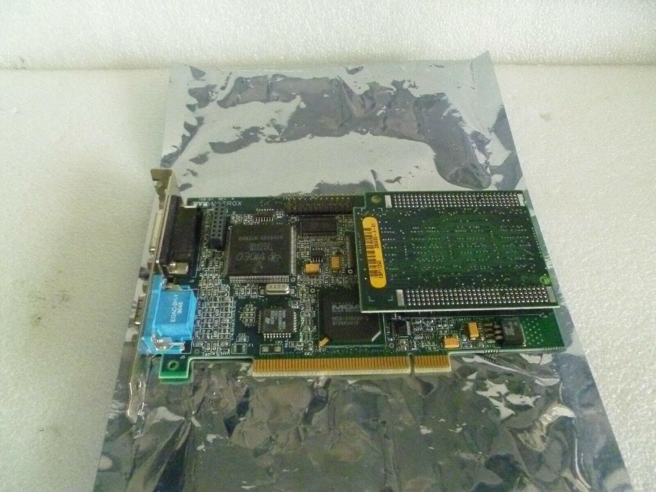 MATROX MIL2P/8/DELL 8MB PCI VIDEO CARD WITH VGA OUTPUT